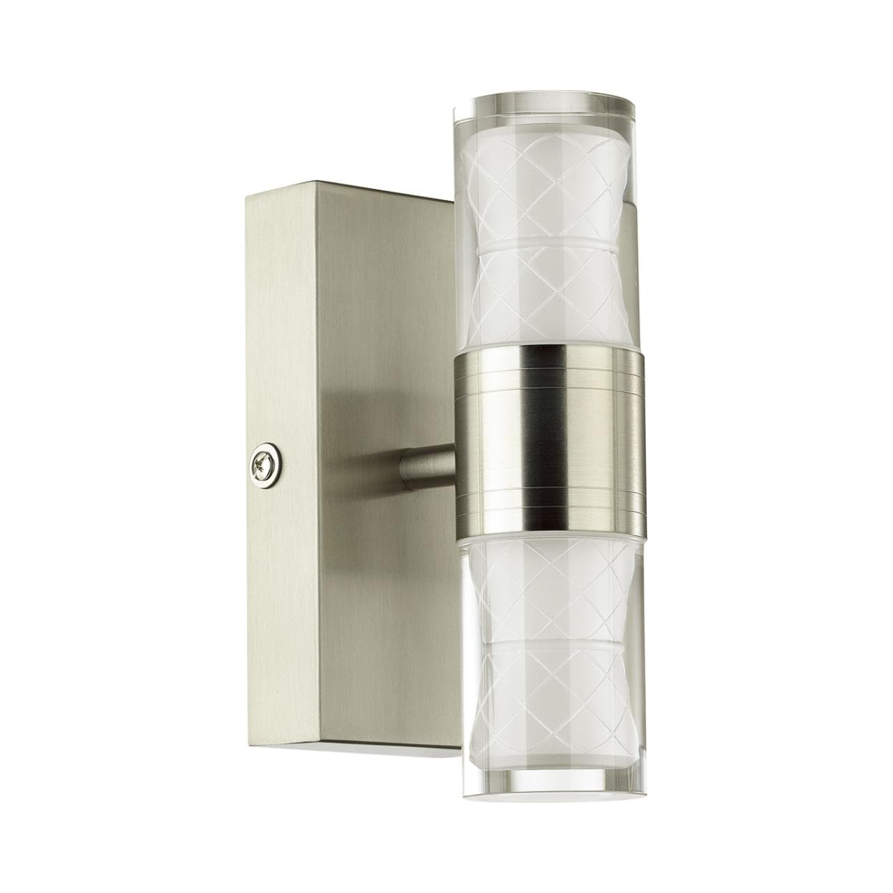 Lumion 5223/10WL VINTAGE никель Бра IP44 LED 2*5W 4000K 220V WAGNER