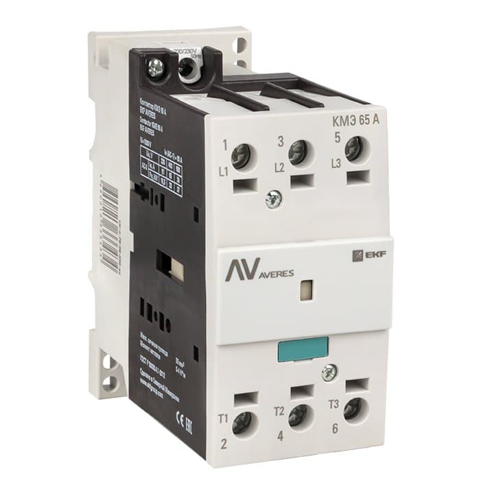 EKF Averes Контактор КМЭ 65А 230В АС ctr-s-70-00-230-av — миниатюра 1