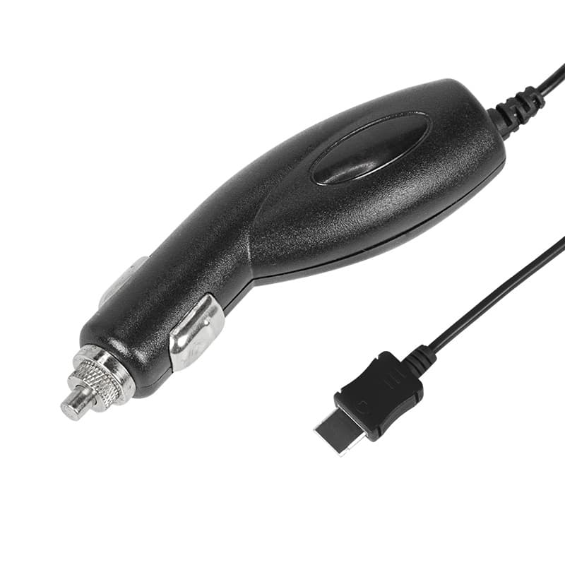 Автозарядка в прикуриватель для SAMSUNG G600/D880 (АЗУ) (5V, 700mA) шнур спираль 1.2М черная Rexant 16-0256 — миниатюра 1