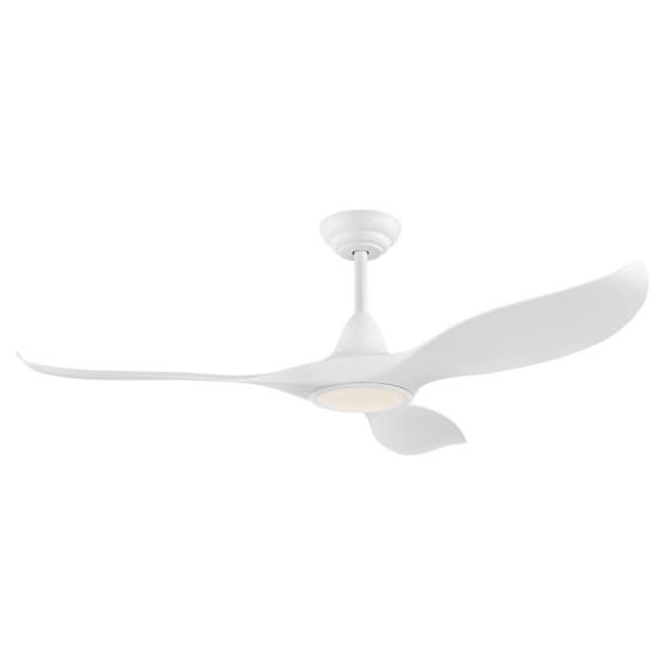 Eglo 35006 Вентилятор CIRALI 52, 1x15W(LED), ABS, белый матовый/акрил, молочный — миниатюра 1