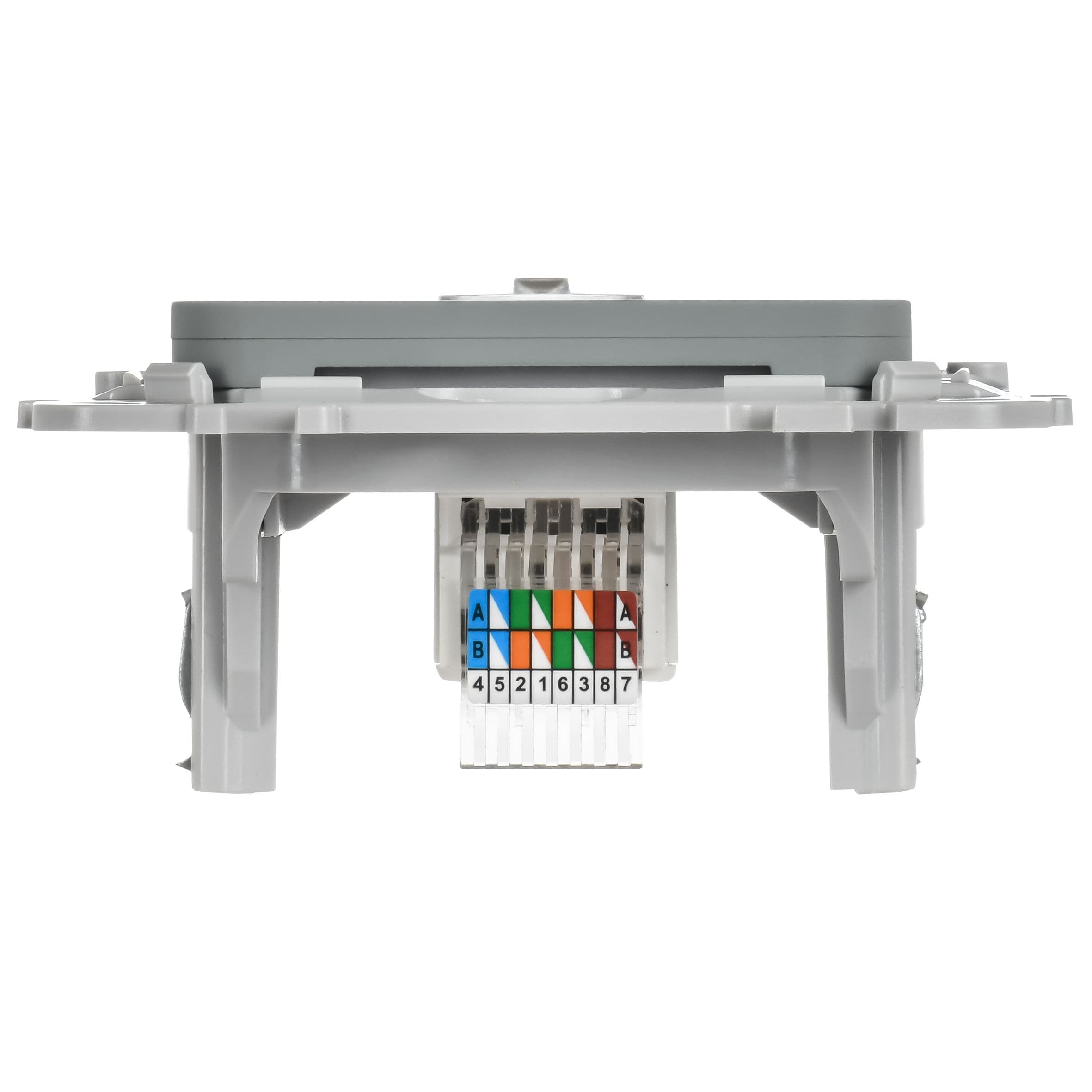 IEK FLITE Серый Розетка компьютерная RJ45 категория 5Е UTP — миниатюра 4