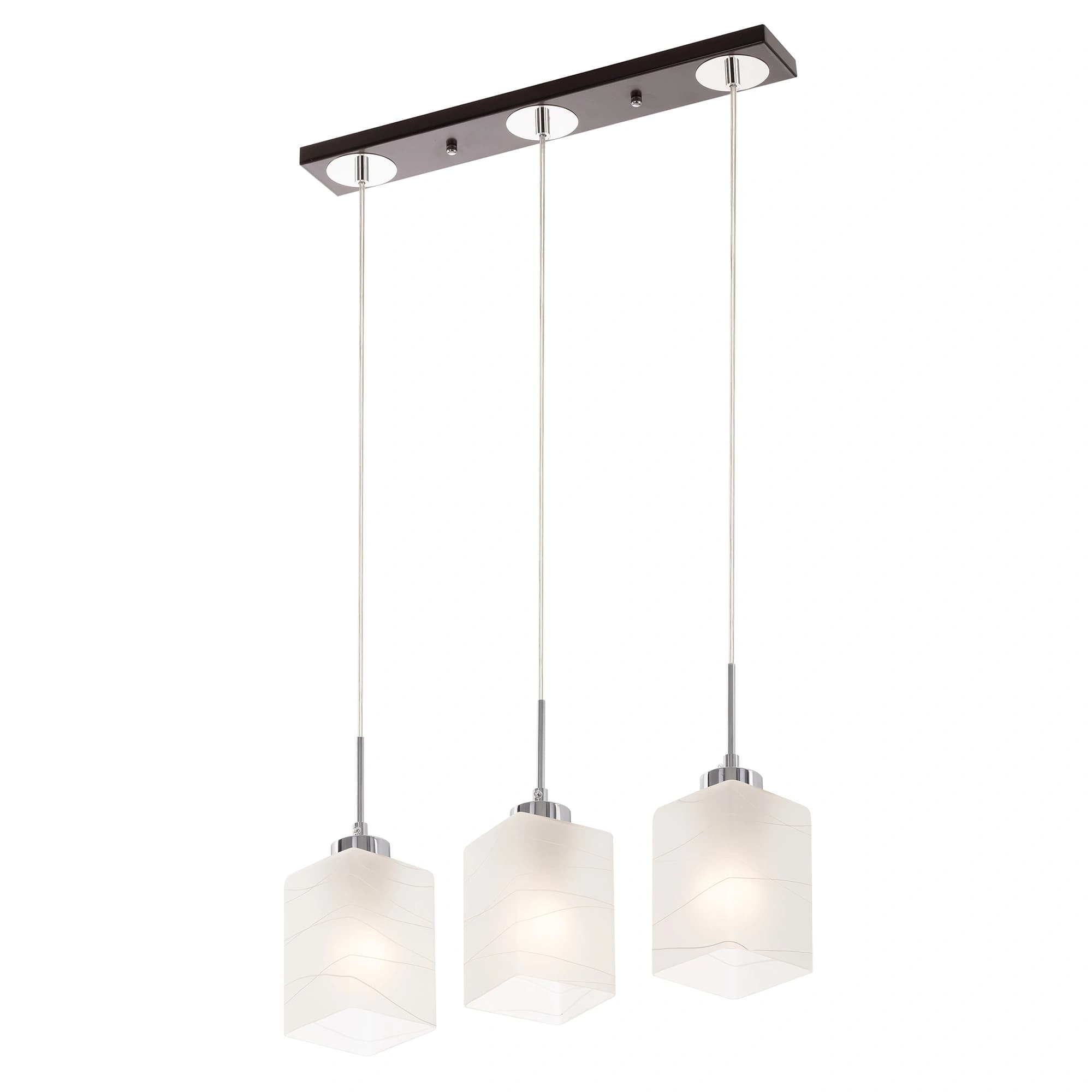 Citilux CL127231 Оскар Хром+Венге Светильник Подвес — миниатюра 3