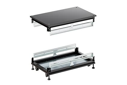 DKC Крыша основание сплошные IT-CQE 600x1200, RAL9005 — миниатюра 1