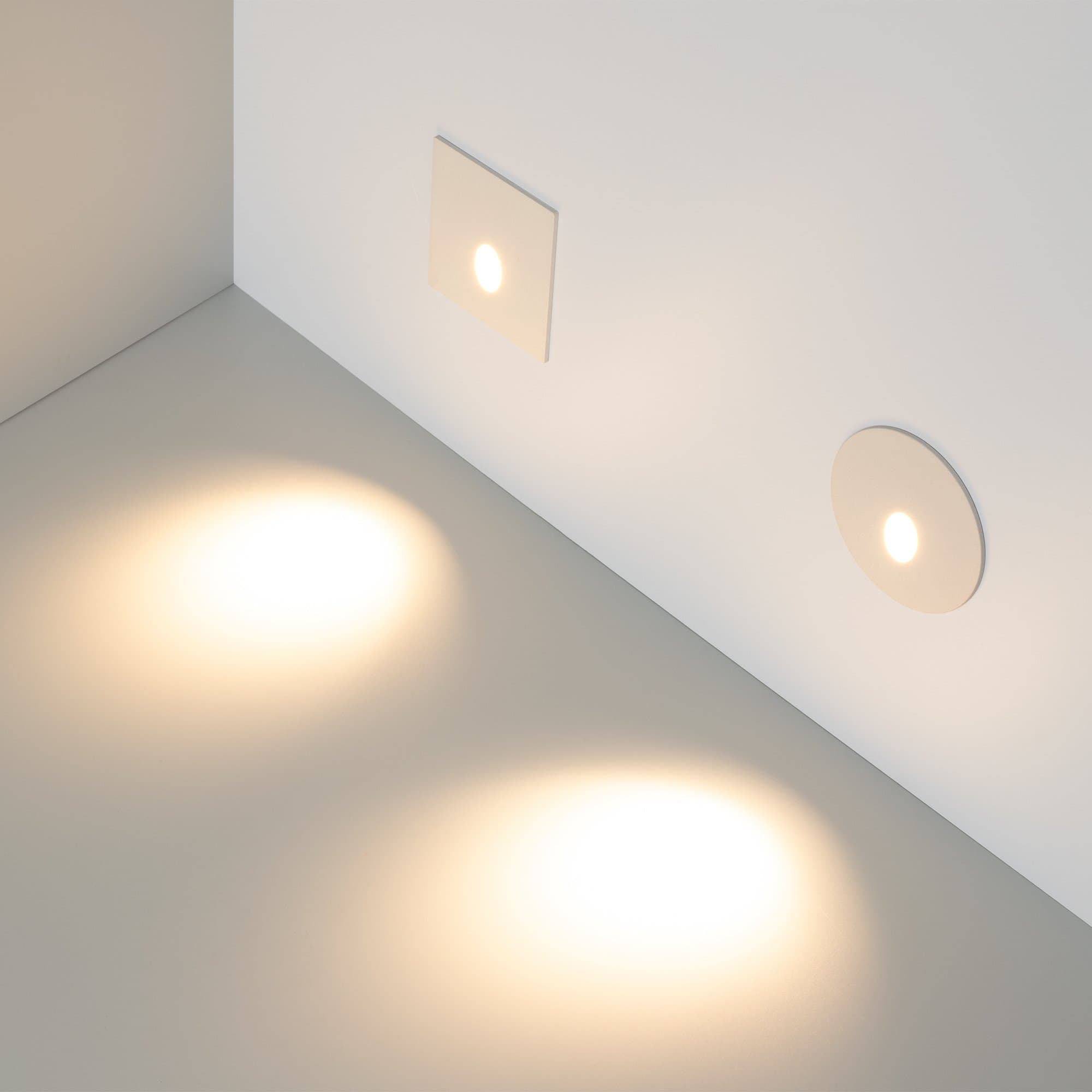 Arlight Светильник LT-GAP-S70x70-3W Warm3000 (WH, 30 deg) (IP65 Металл, 3 года) 025738 — миниатюра 5