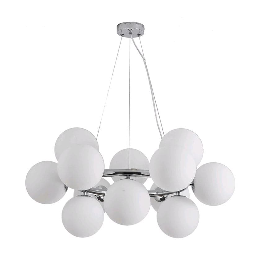 Kink Light 07508-12,02 Люстра Сида хром d73 h120 E14 12*40W