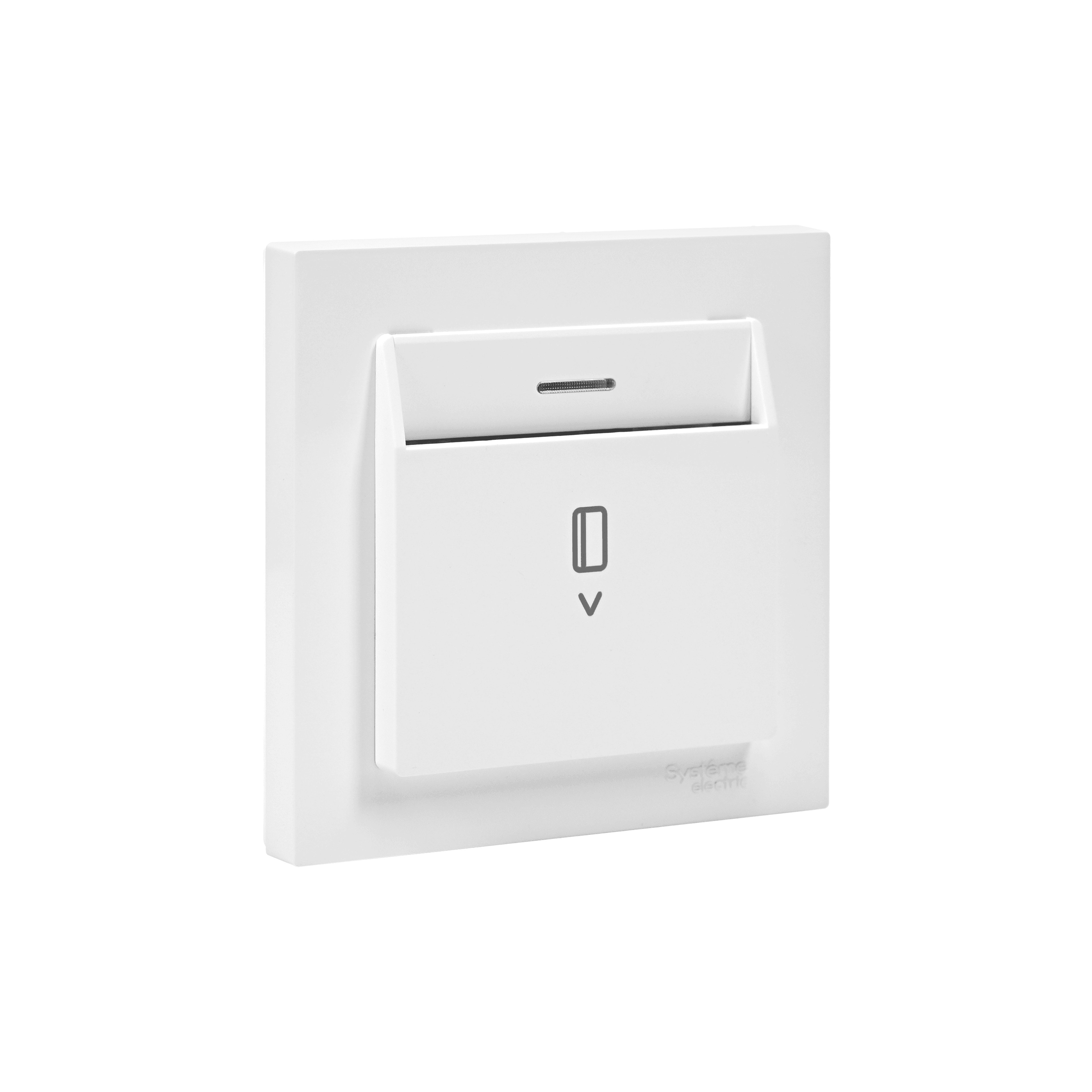 Systeme Electric AtlasDesign Белый Выключатель карточный с подсветкой, 10А, без задержки отключения, механизм — миниатюра 9