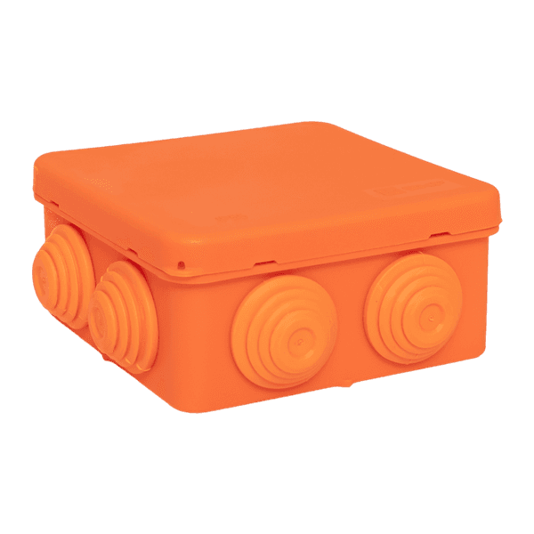EKF Коробка огнестойкая E45 85x85x40мм с клеммниками 5 полюсов 0,5-6мм2 IP55 HF — миниатюра 4