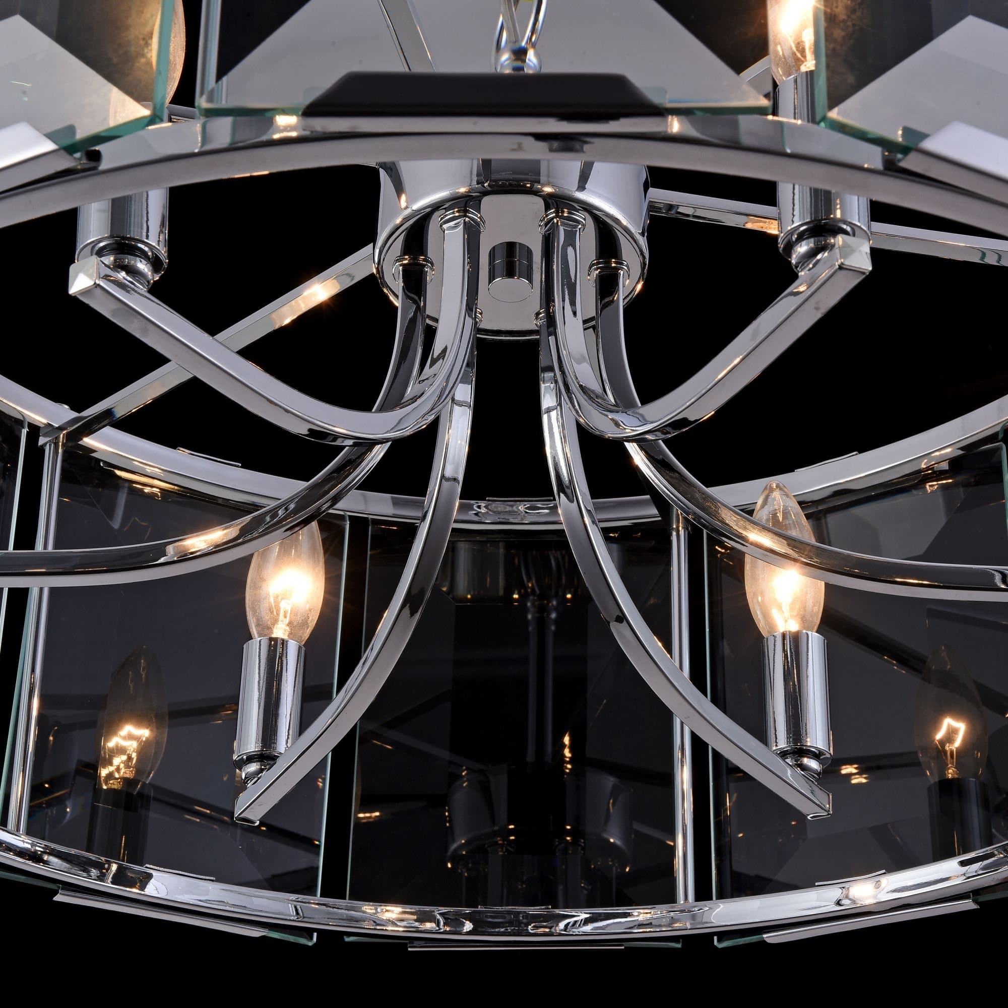 Maytoni Modern Cerezo Никель Подвес 6xE14 40W MOD202PL-06N — миниатюра 6