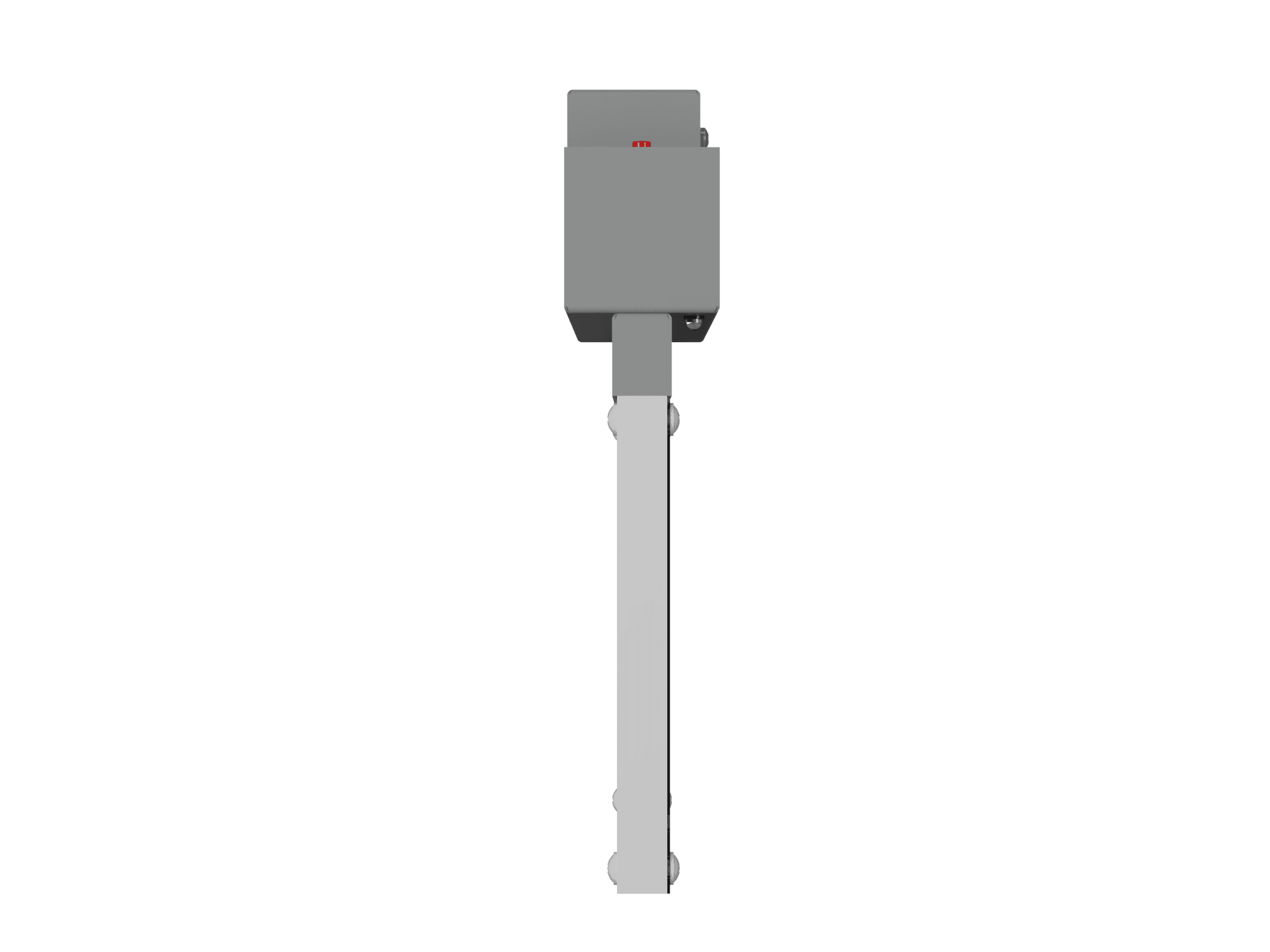 Белый свет Световой указатель BS-NEXTRINO-71-S1-INEXI3 Gray a15512 — миниатюра 4