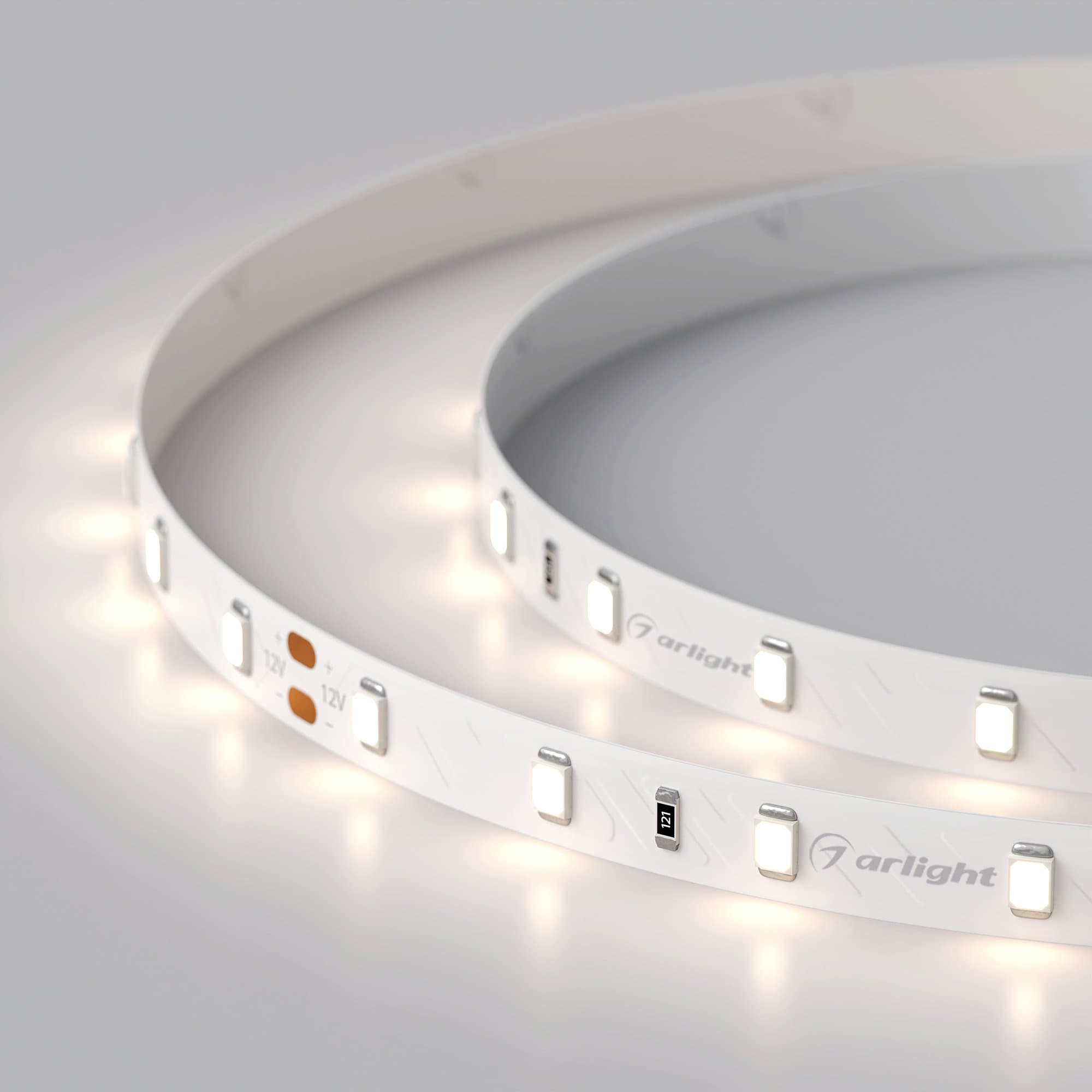 Arlight Светодиодная лента RT-A60-8mm 24V Day4000 (7.2 W/m, IP20, 2835, 5m) (Открытый) 020012(2) — миниатюра 4