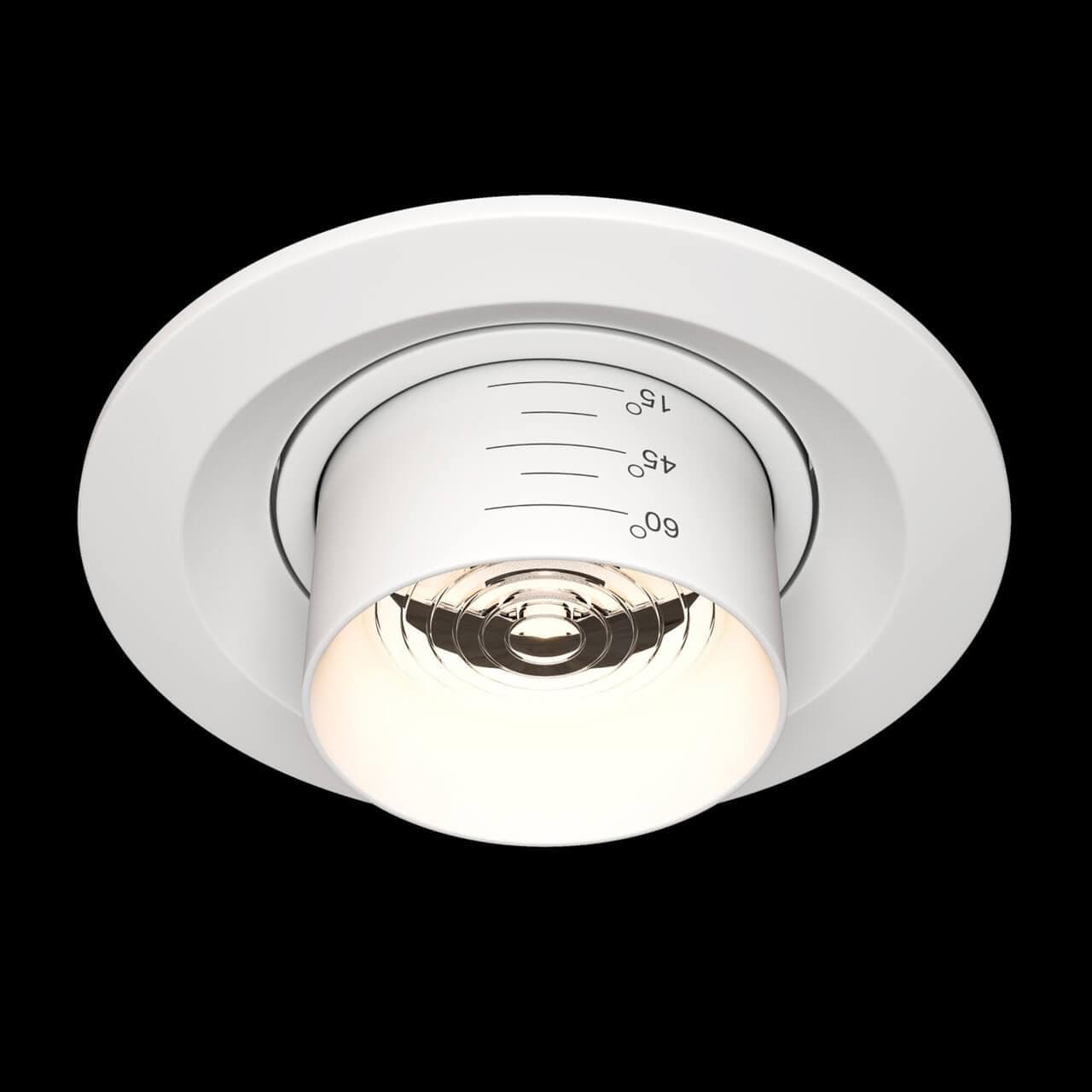Maytoni Downlight Elem Белый Встраиваемый светильник DL052-L7W4K — миниатюра 9