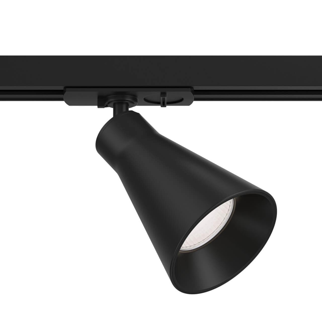 Maytoni Single phase track system Черный Светильник трековый TR022-1-GU10-B