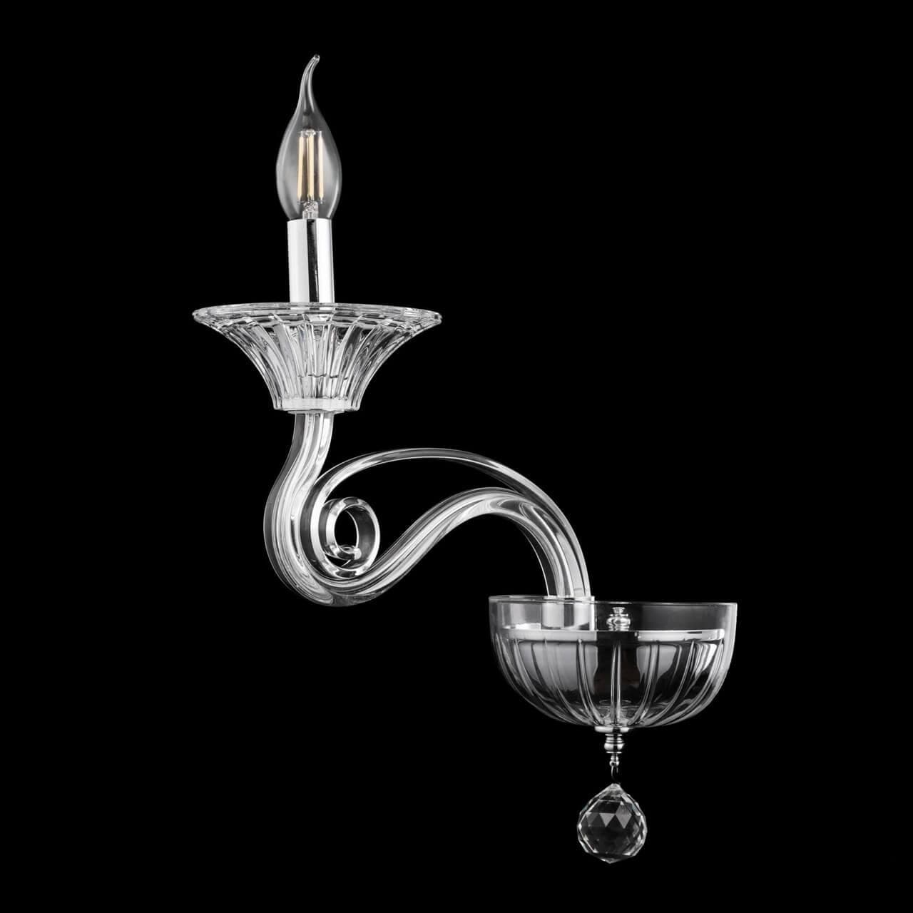 Maytoni Neoclassic Acqua Прозрачный Бра E14 40W DIA010WL-01TR — миниатюра 7