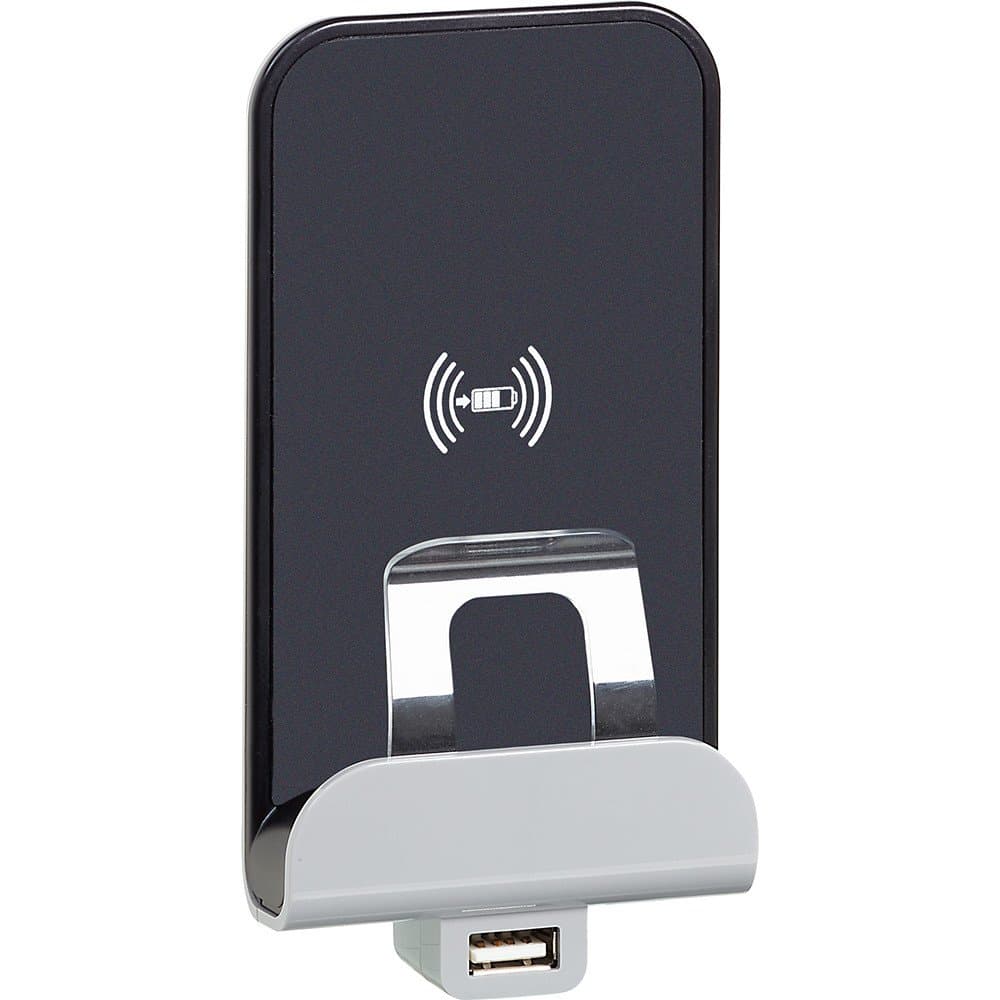 BT Livinglight Беспроводное зарядное устройство Qi 1А с дополнительным разьемом USB A 5В 2,4А. LN4285CW2