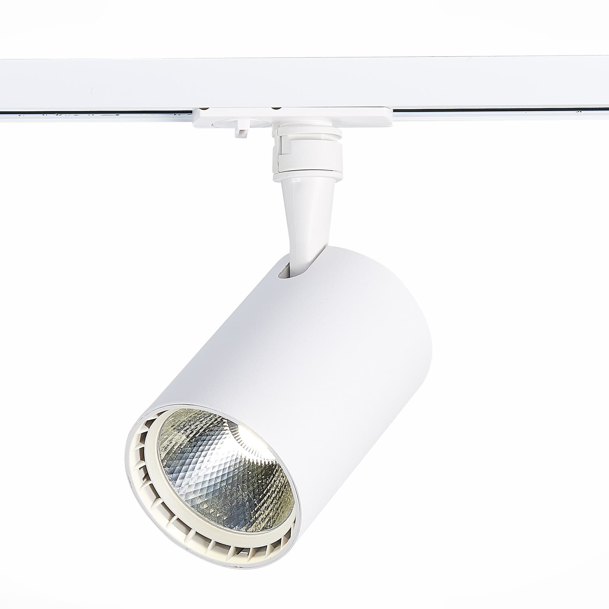 ST Luce ST351.546.20.36 Трековый светодиодный светильник Мат. белый LED 1*20W 4000K 1 800Lm Ra≥80 36° IP20 L118xW78xH174 100-240V — миниатюра 1