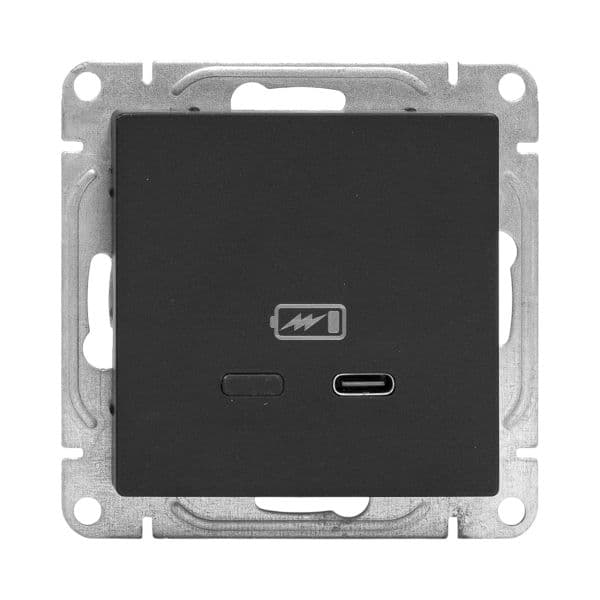 EKF Механизм розетки USB-С, быстрая, чёрная Эпика — миниатюра 5