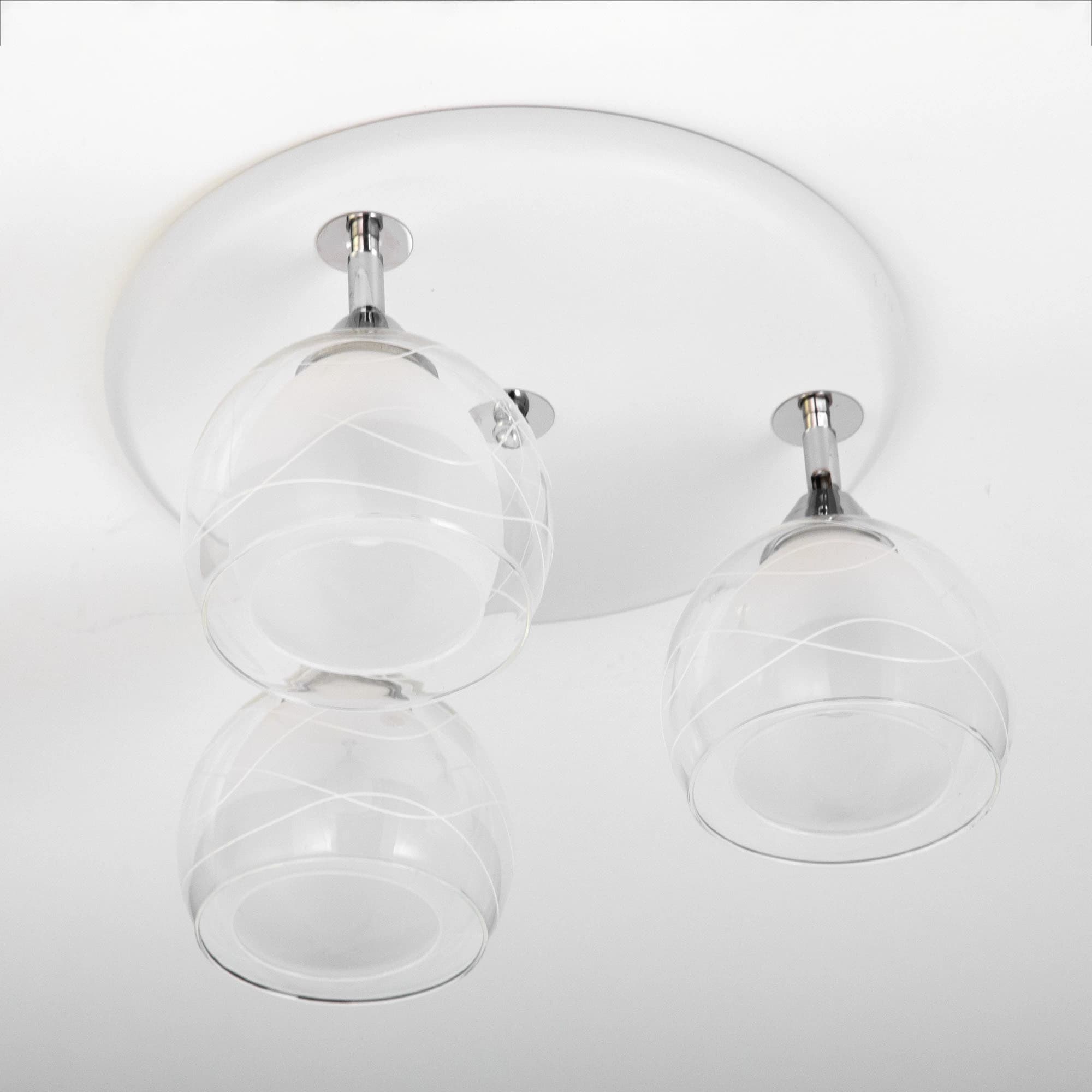 Citilux CL158131 Самба Бел+Хром Светильник Люстра — миниатюра 2