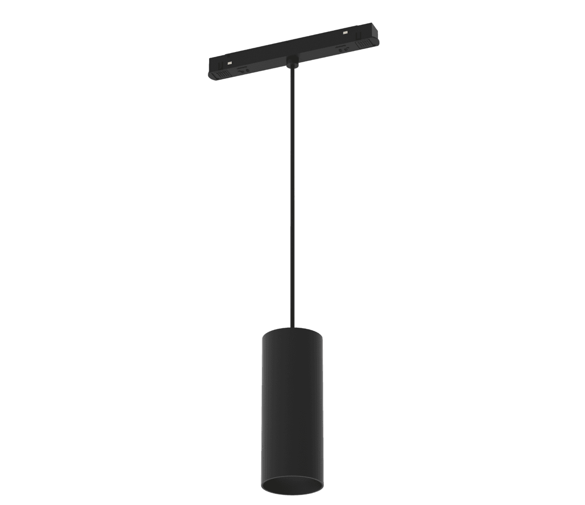 Maytoni Magnetic track system Черный Трековый подвесной светильник TR041-2-12W3K-B