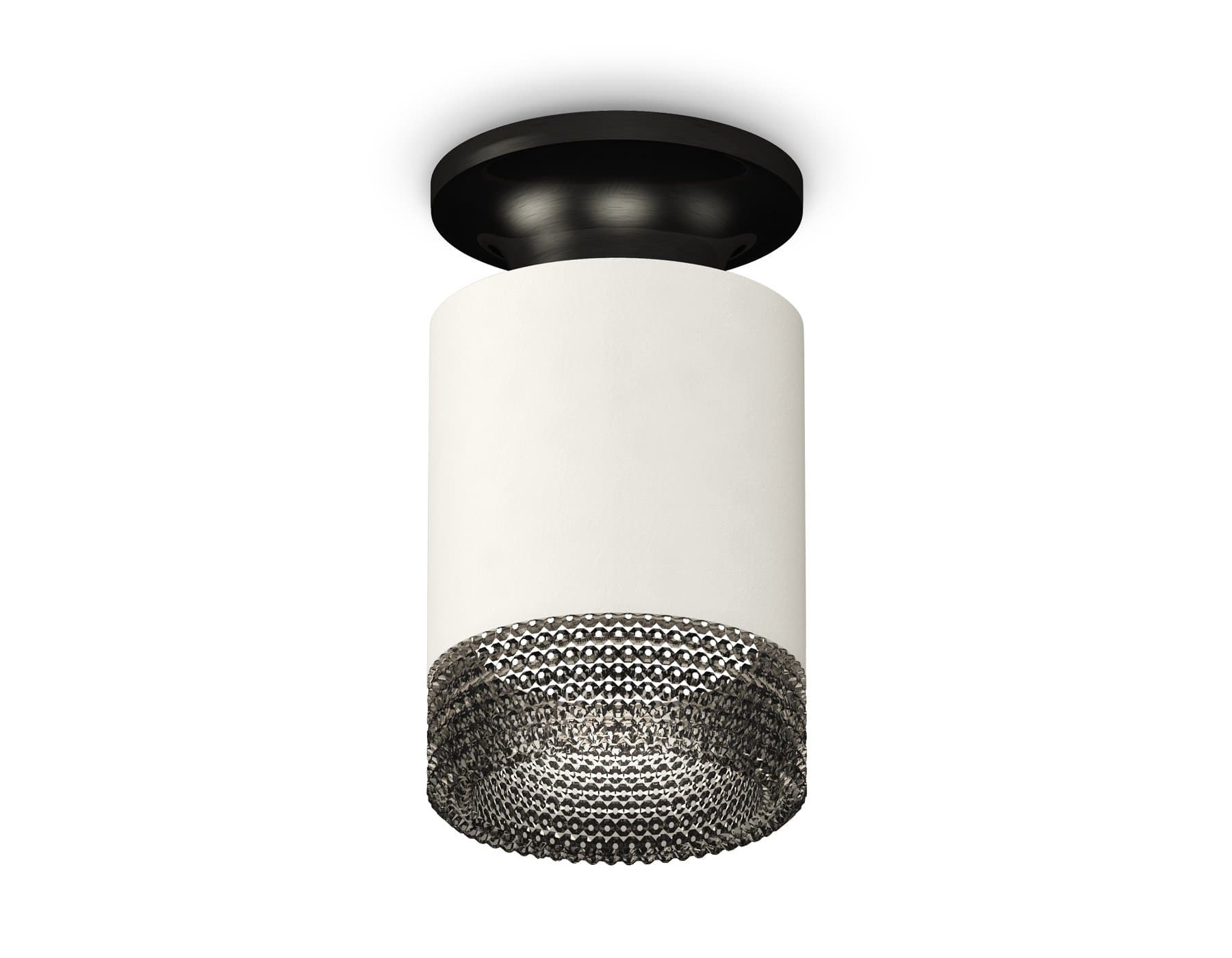 Ambrella Комплект накладного светильника XS6301123 SWH/PBK/BK белый песок/черный полированный/тонированный MR16 GU5.3 (N6902, C6301, N6151)