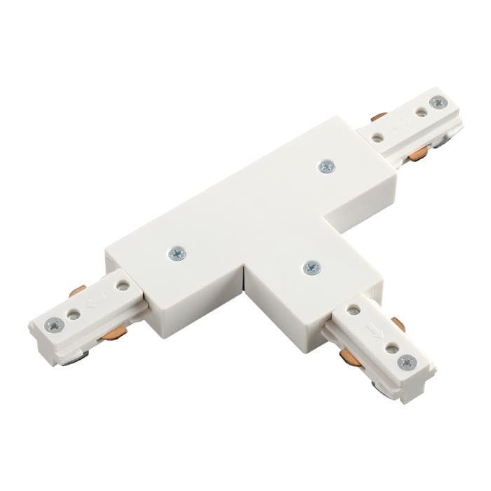 Novotech 135010 NT18 015 белый Соединитель с токопроводом для шинопровода T-образный для однофазного шинопров