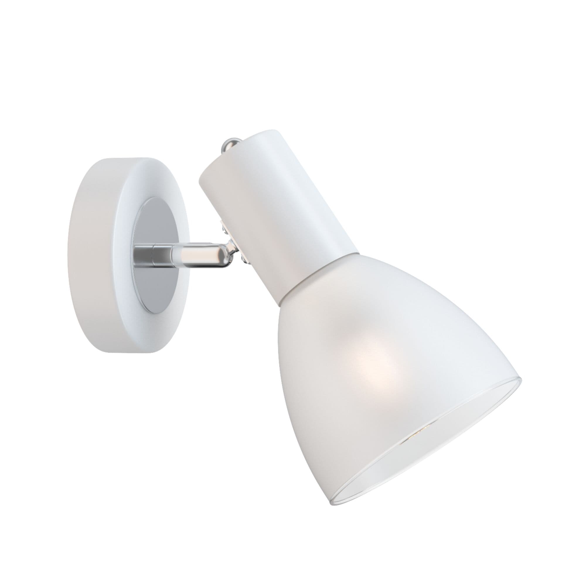 Freya Modern Avery Белый и Хром Бра FR5080WL-01W — миниатюра 1