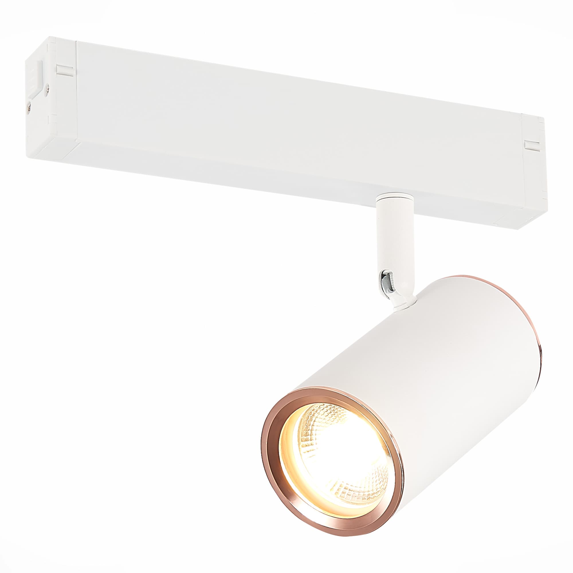 ST LUCE ST504.526.01 Светильник трековый Белый GU10 1*50W IP20 L104xW54xH111 180-240V Без ламп