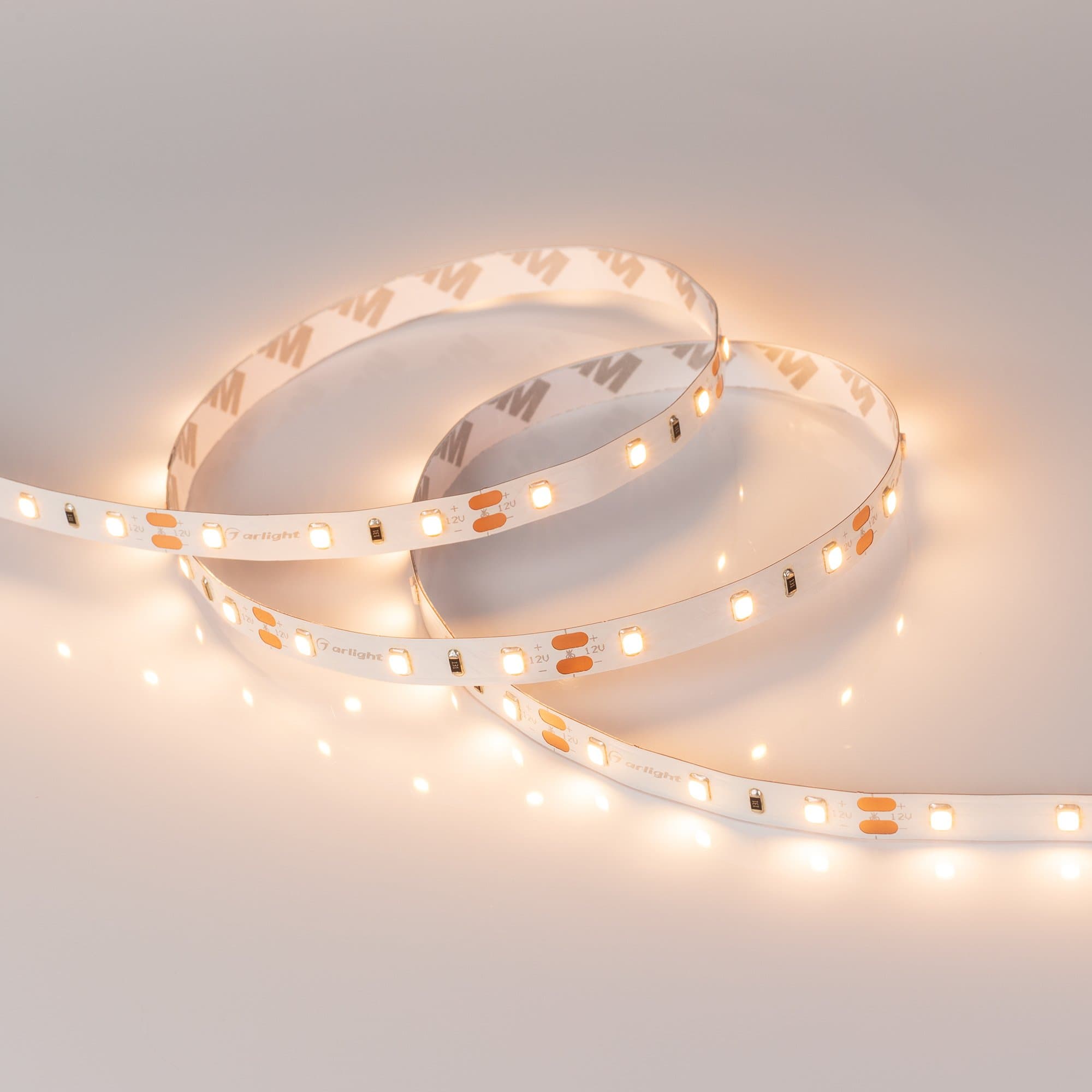 Arlight Светодиодная лента RT 2-5000 12V Warm3000 (2835, 300 LED, CRI98) (7.2 Вт/м, IP20) 021406(1) — миниатюра 3