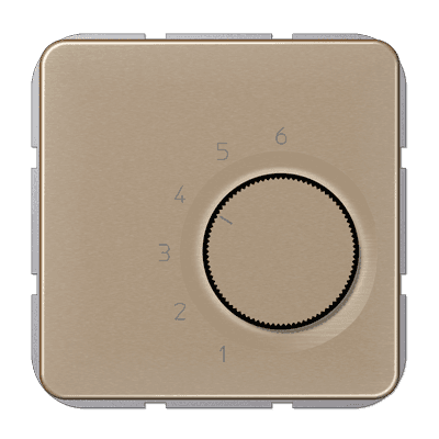 JUNG комнатный термостат, золотая бронза TRCD246GB