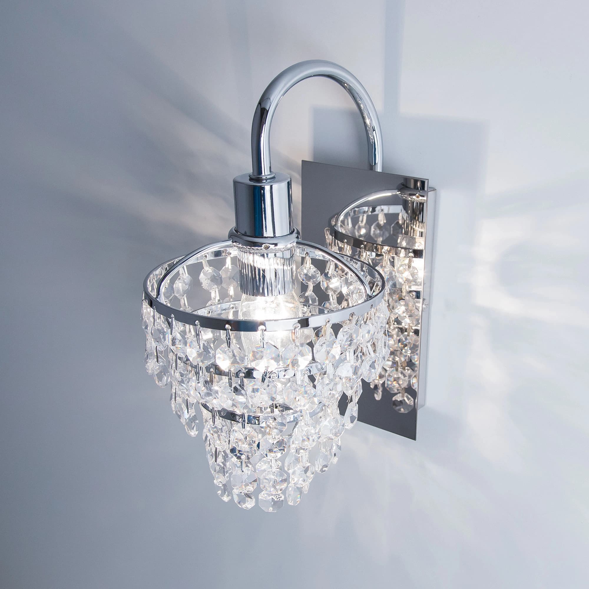 Citilux CL322311 Контур Хром+Прозр Светильник Бра — миниатюра 2