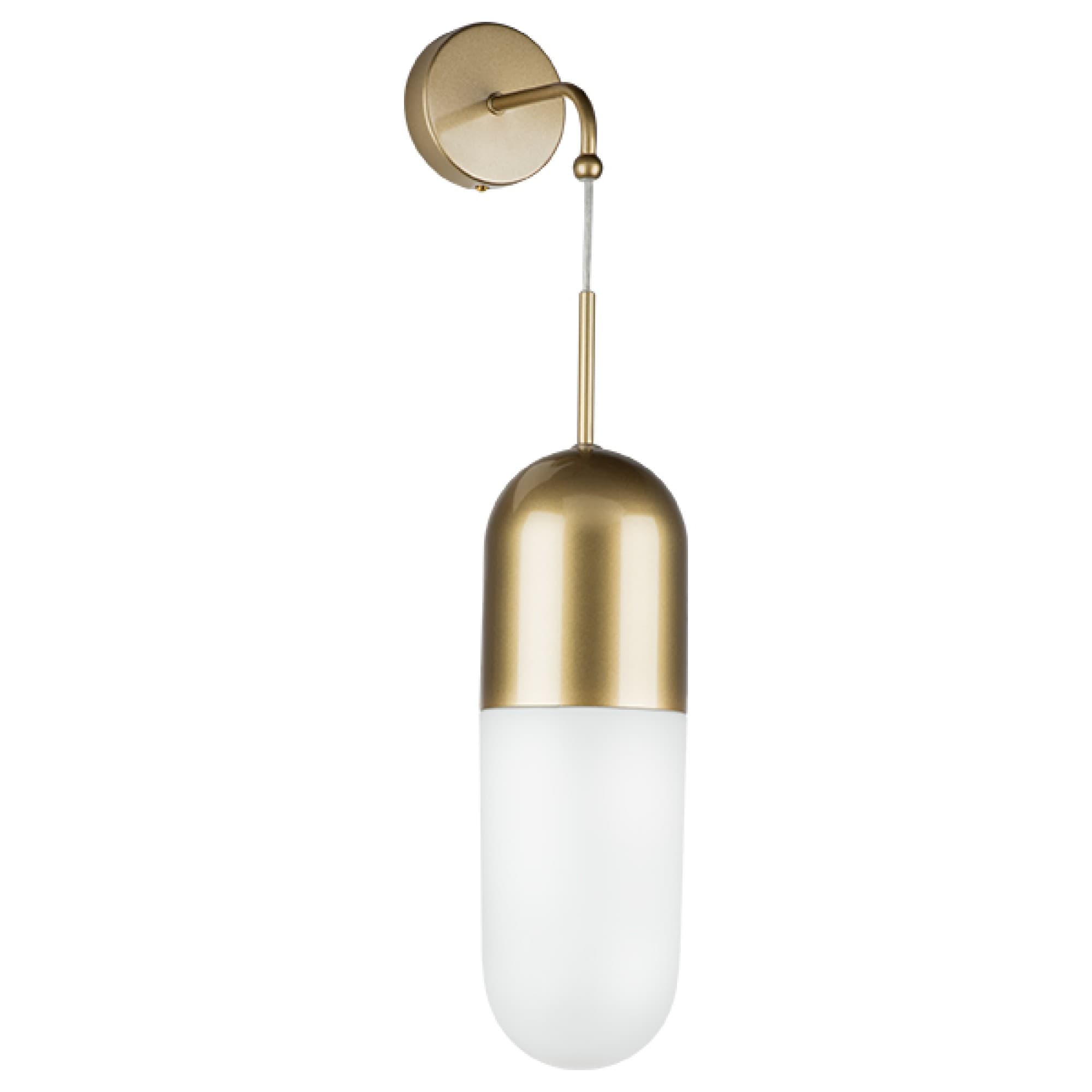 Lightstar 690613 (MB22501-1A ) Бра RAMO 1х40W E14 ШАМПАНЬ/ЗОЛОТО/БЕЛЫЙ (в комплекте), шт