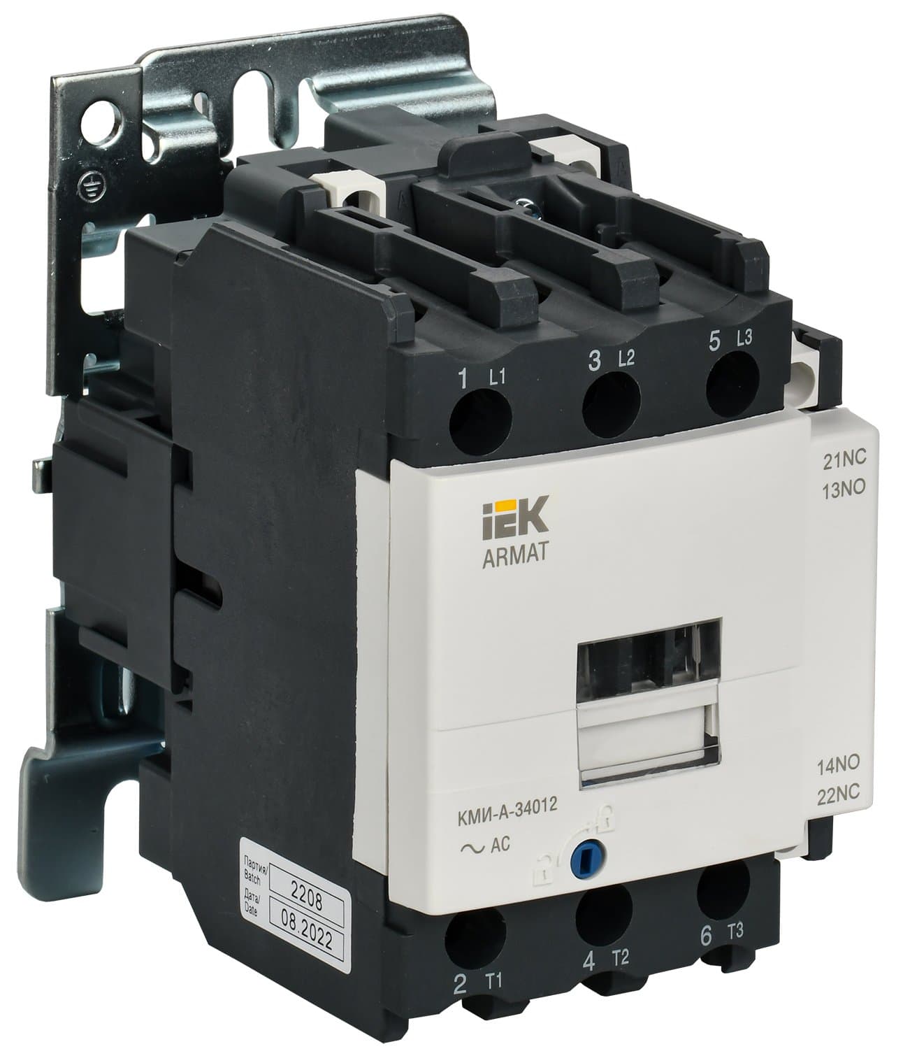 IEK ARMAT Контактор КМИ-А-34012 LC1D 40А 230В/АС3 1НО/1НЗ