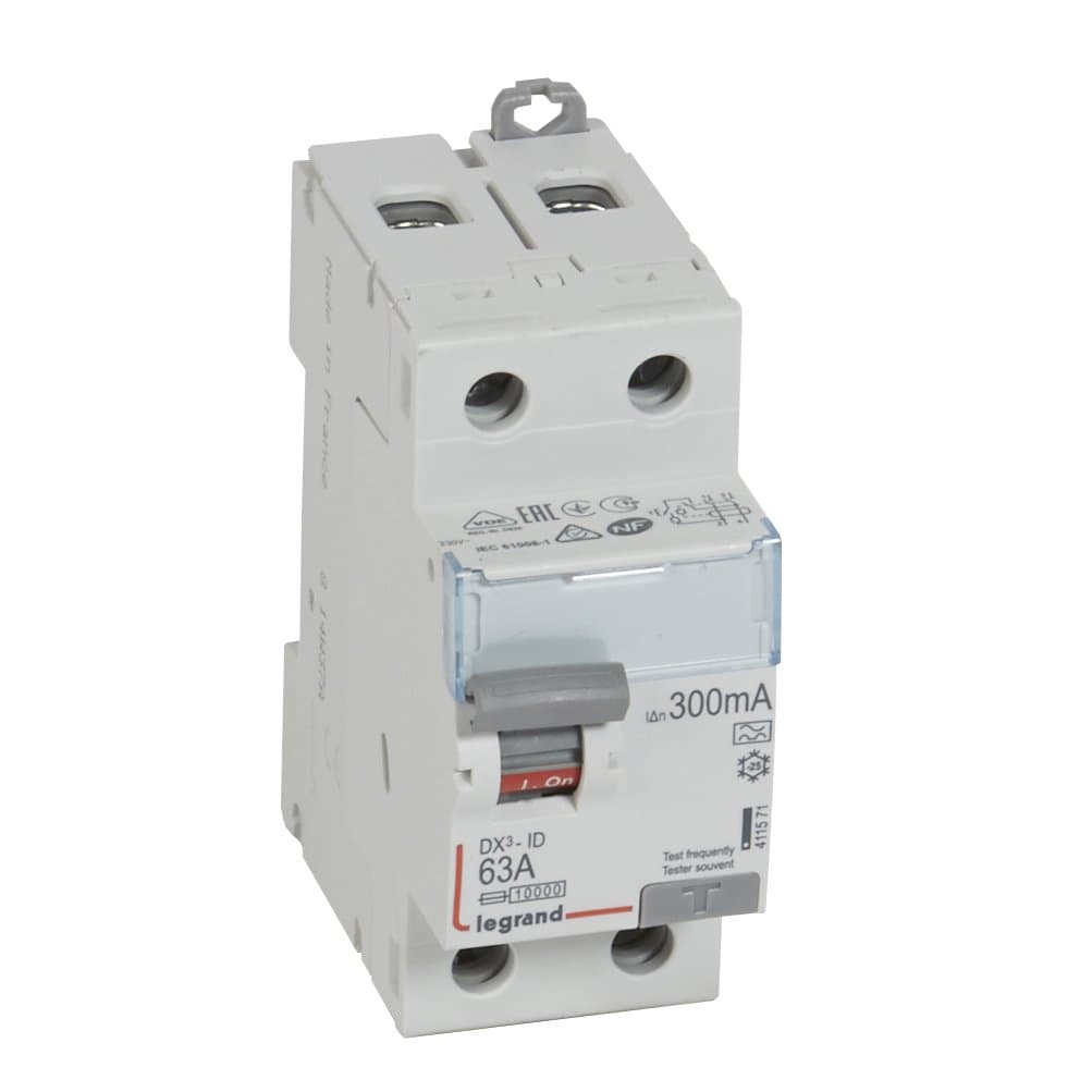 Legrand DX3 УЗО 2P 63А 300мА-A 411571