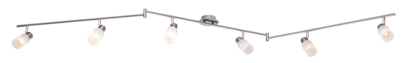 Arte Lamp Cavalletta Серебро/Белый Спот 6x40W 6xE14 A4510PL-6SS