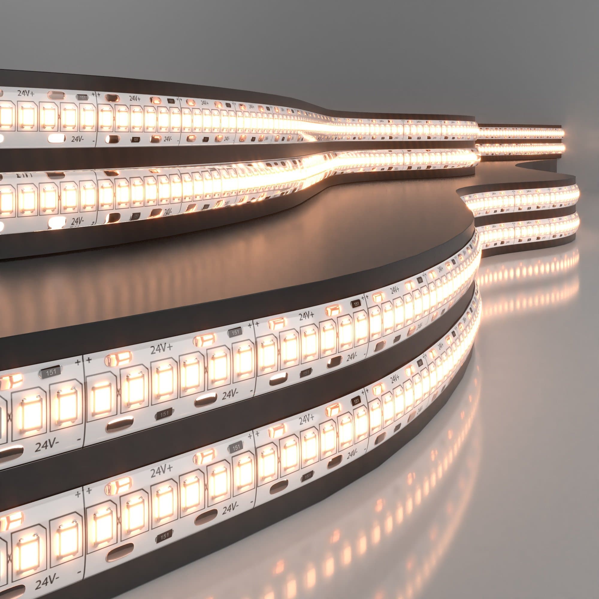 Elektrostandard 2835 24V 240Led 16W IP65 / Лента светодиодная 240Led 16W IP65 3300K тёплый белый a052991