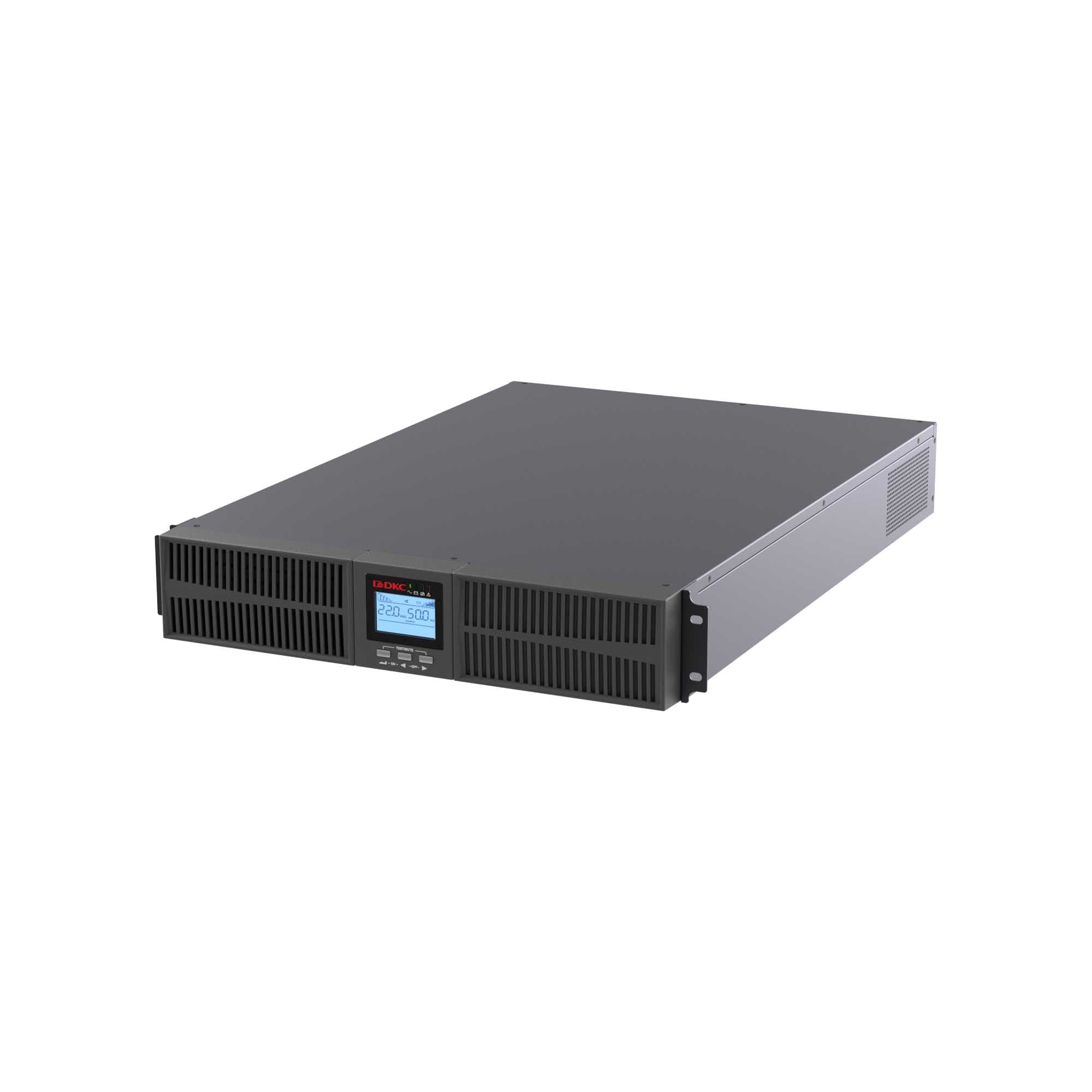 DKC Онлайн ИБП ДКС серии Trio TM, 10 кВА/10 кВт, 1/1 или 3/1, EPO, USB, RS-232,клеммная колодка, 5 А, без АКБ, 9 Ач