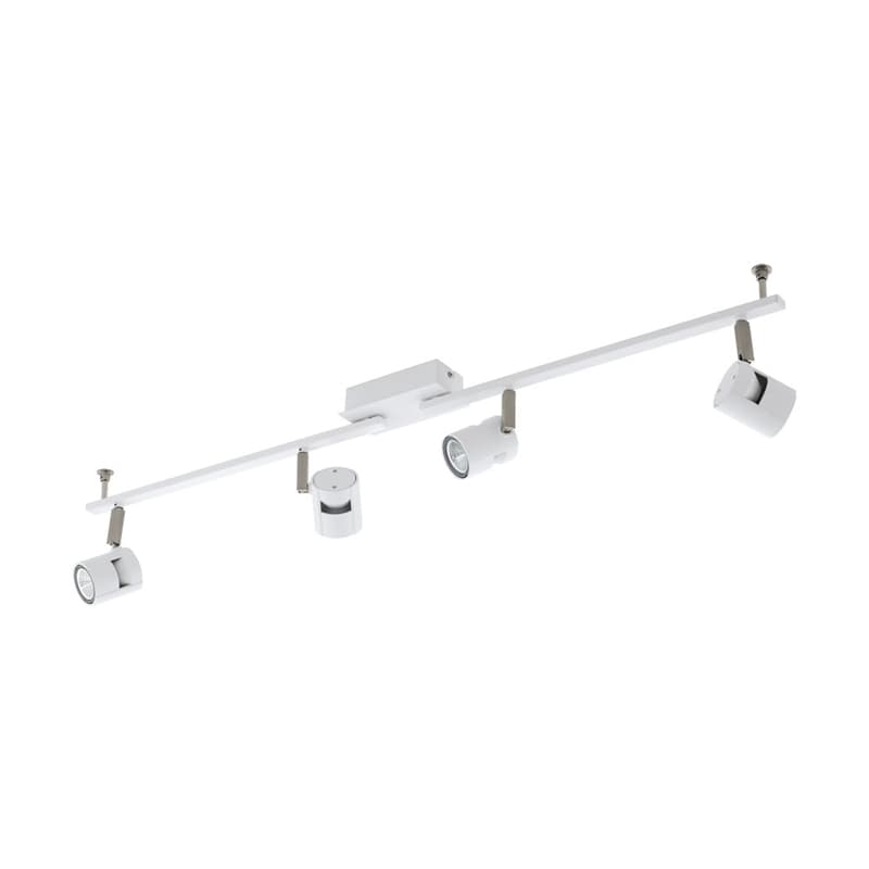 Eglo 97509 Светодиодный спот VERGIANO, 3х5W (GU10), L980, B70, сталь, белый, никель матовый