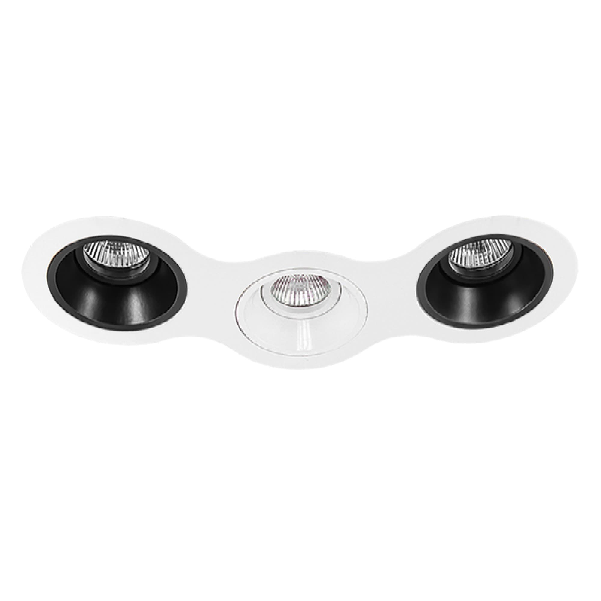 Lightstar Комплект из светильников и рамки DOMINO Domino Lightstar D696070607