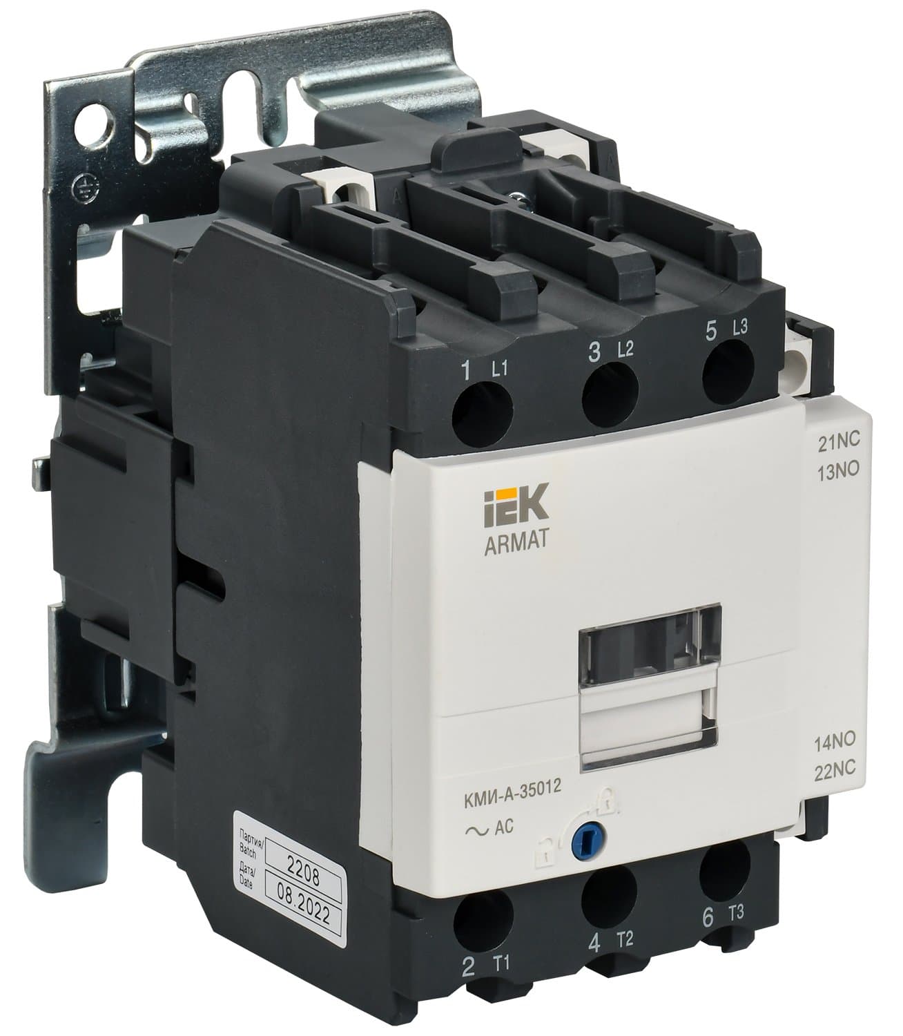IEK ARMAT Контактор КМИ-А-35012 LC1D 50А 230В/АС3 1НО/1НЗ
