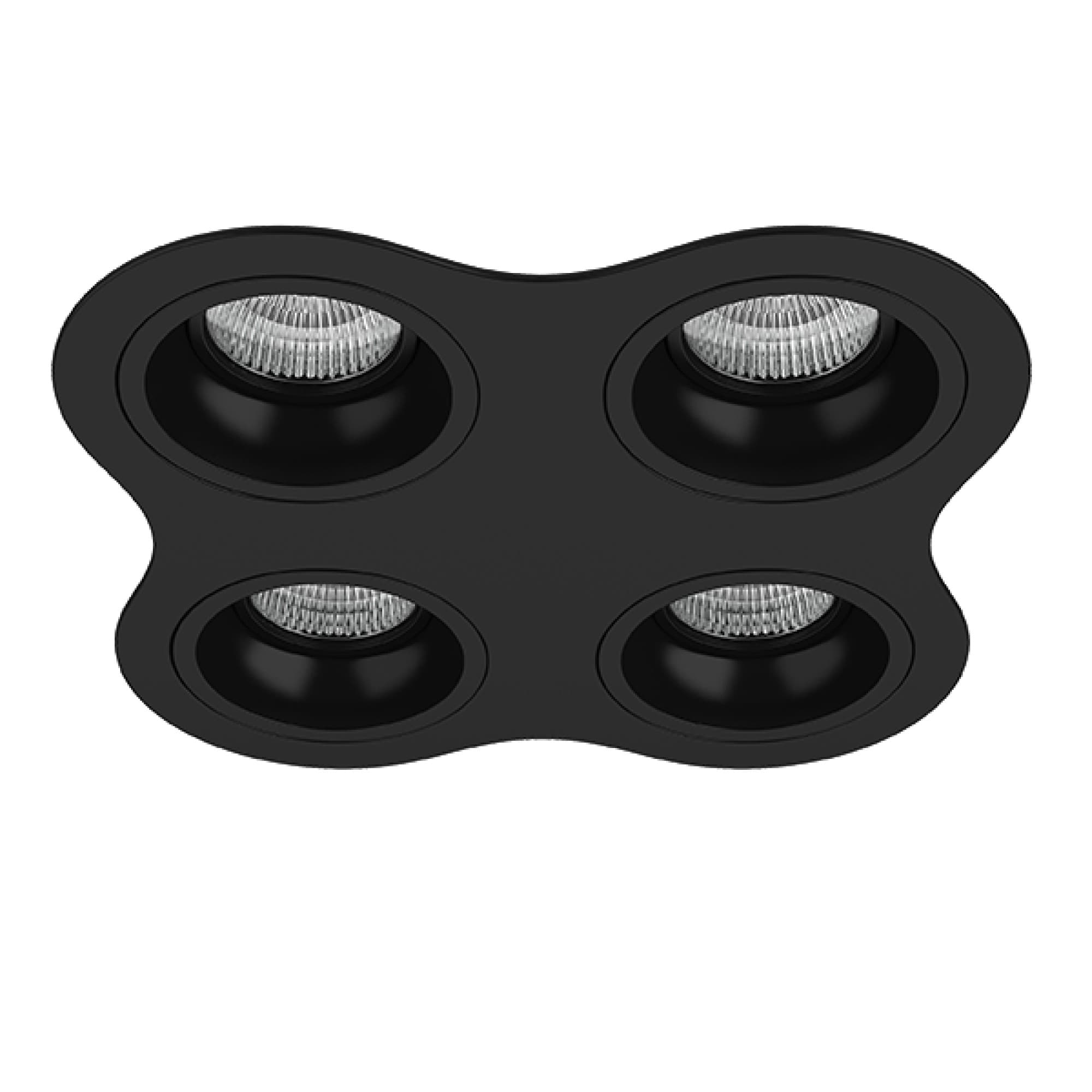 Lightstar Комплект из светильников и рамки DOMINO Domino Lightstar D64707070707