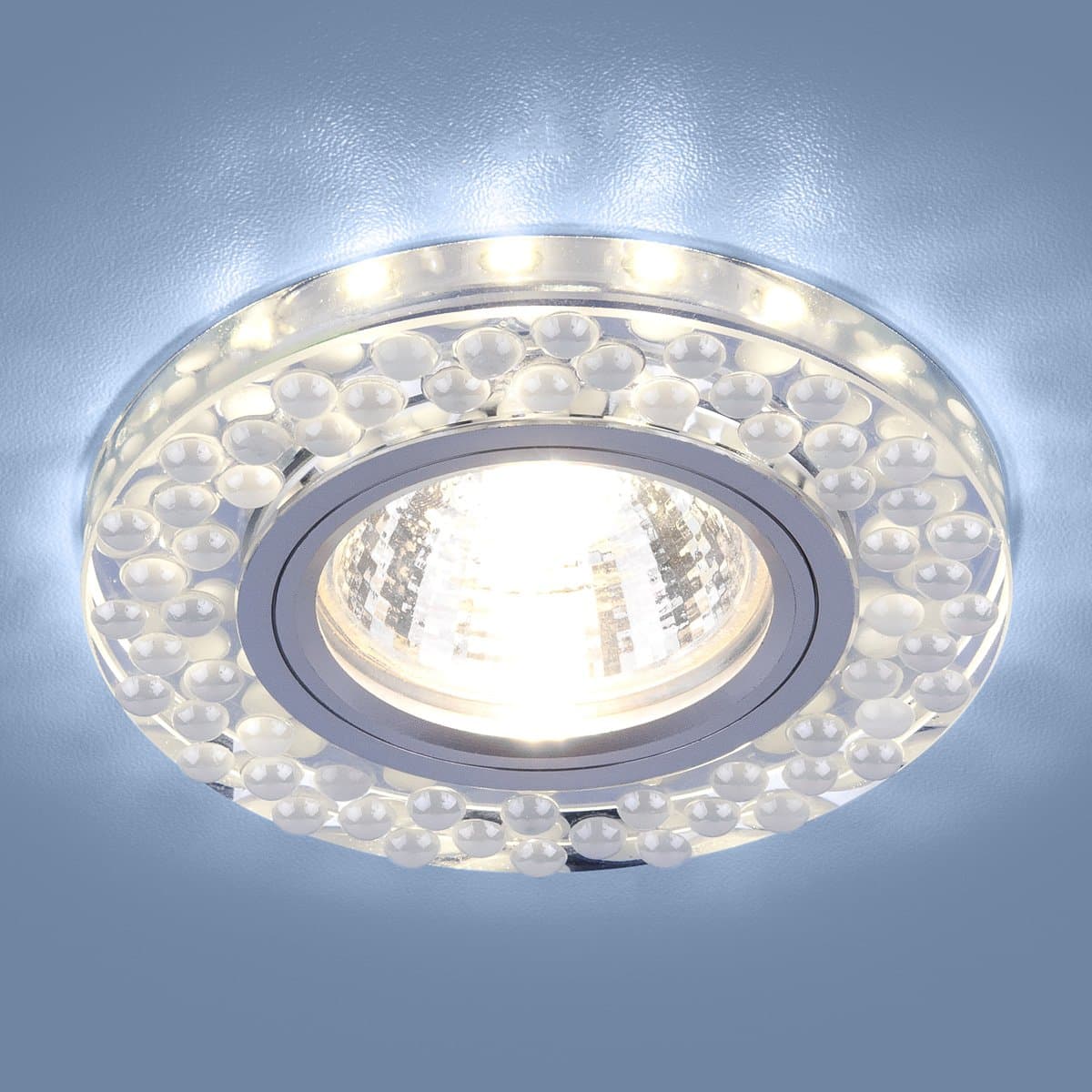Elektrostandard 2194 MR16 / Светильник встраиваемый SL/WH зеркальный/белый a036801