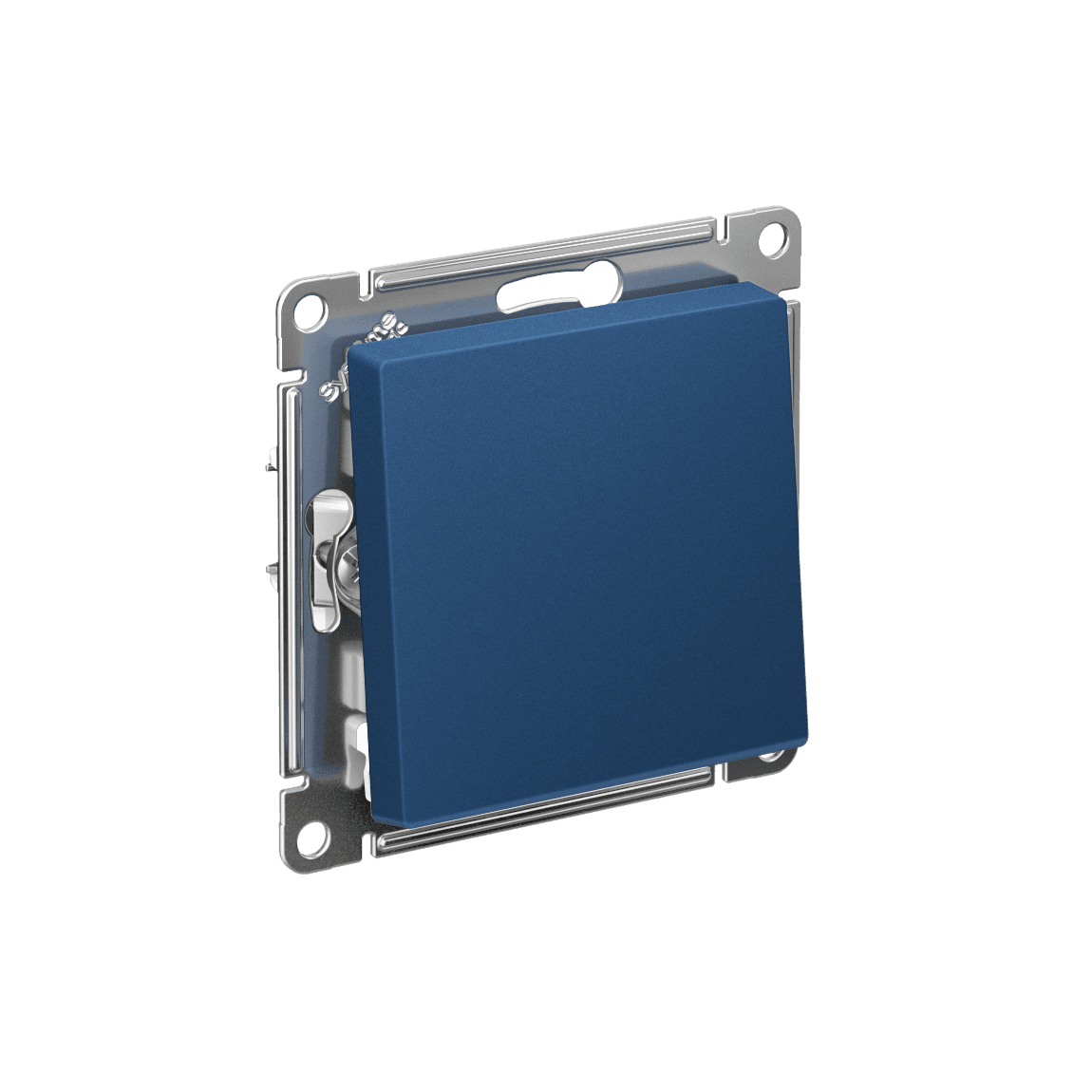 Systeme Electric AtlasDesign Аквамарин Выключатель с самовозвратом, сх.1, 10АХ, мех., быстрозажим. клем.