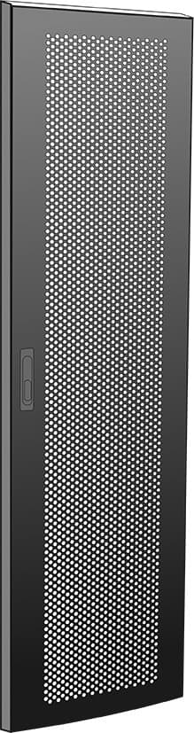 IEK LINEA N ITK дверь, перфорированная для шкафа LINEA N 42U 600 мм черная LN05-42U6X-DP