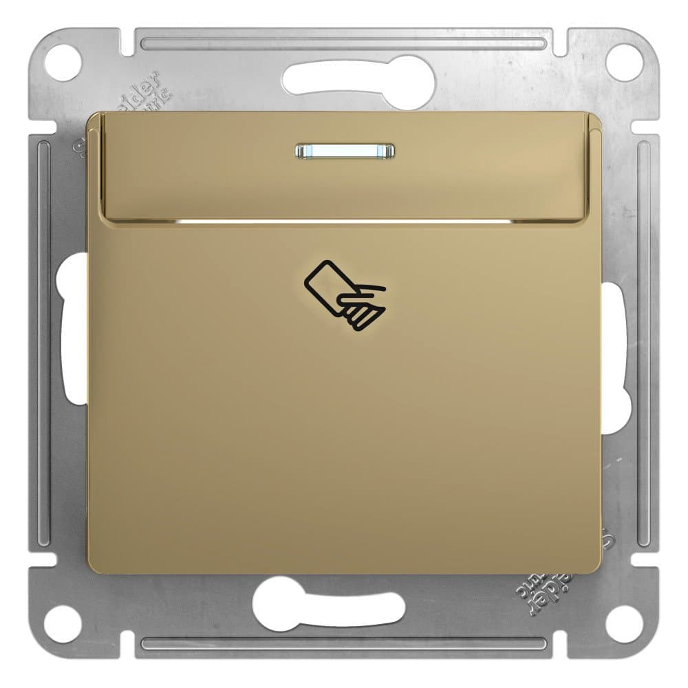 Systeme Electric Glossa Титан Выключатель карточный, сх.6