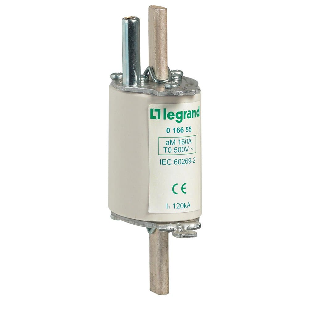 Legrand Предохранитель типа aM размер 0 с бойком 160 A 016655