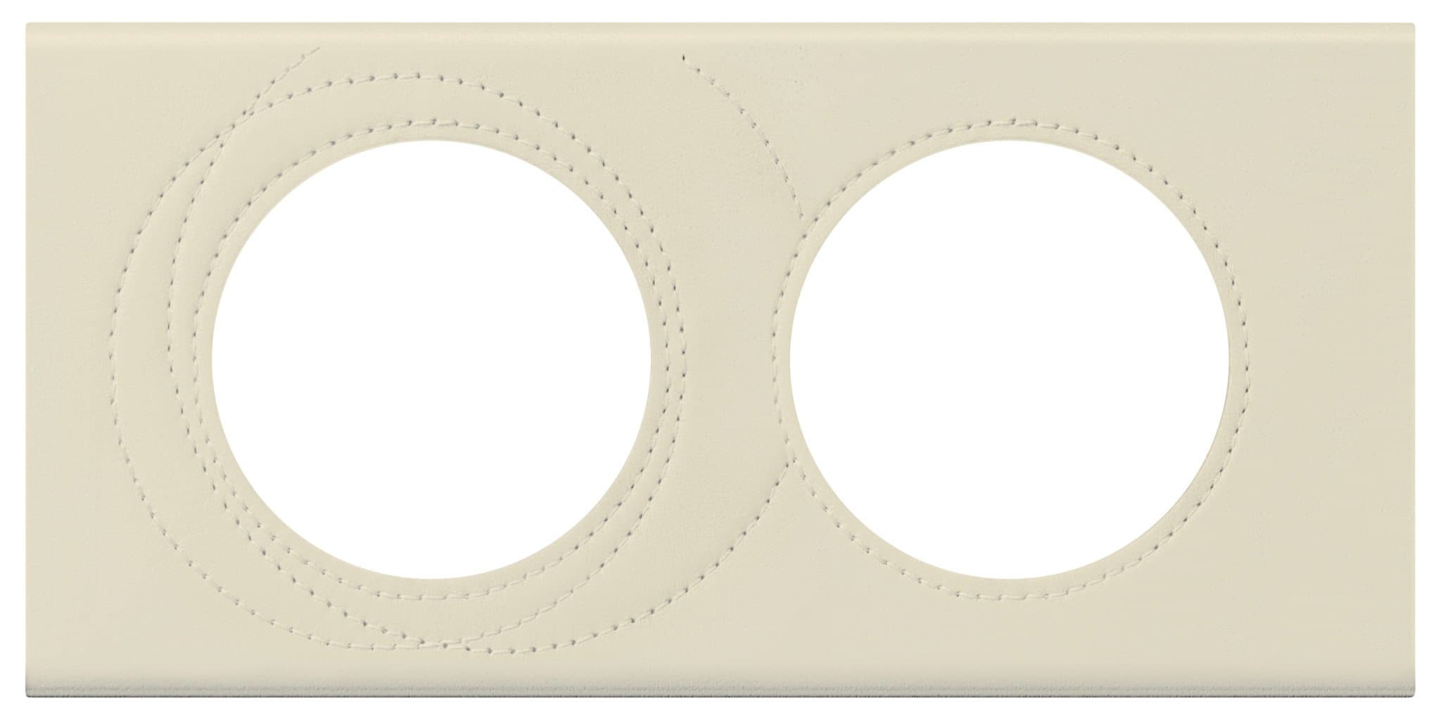 Legrand Celiane2 Кожа макиато Рамка 2-я (2+2 мод) 069432