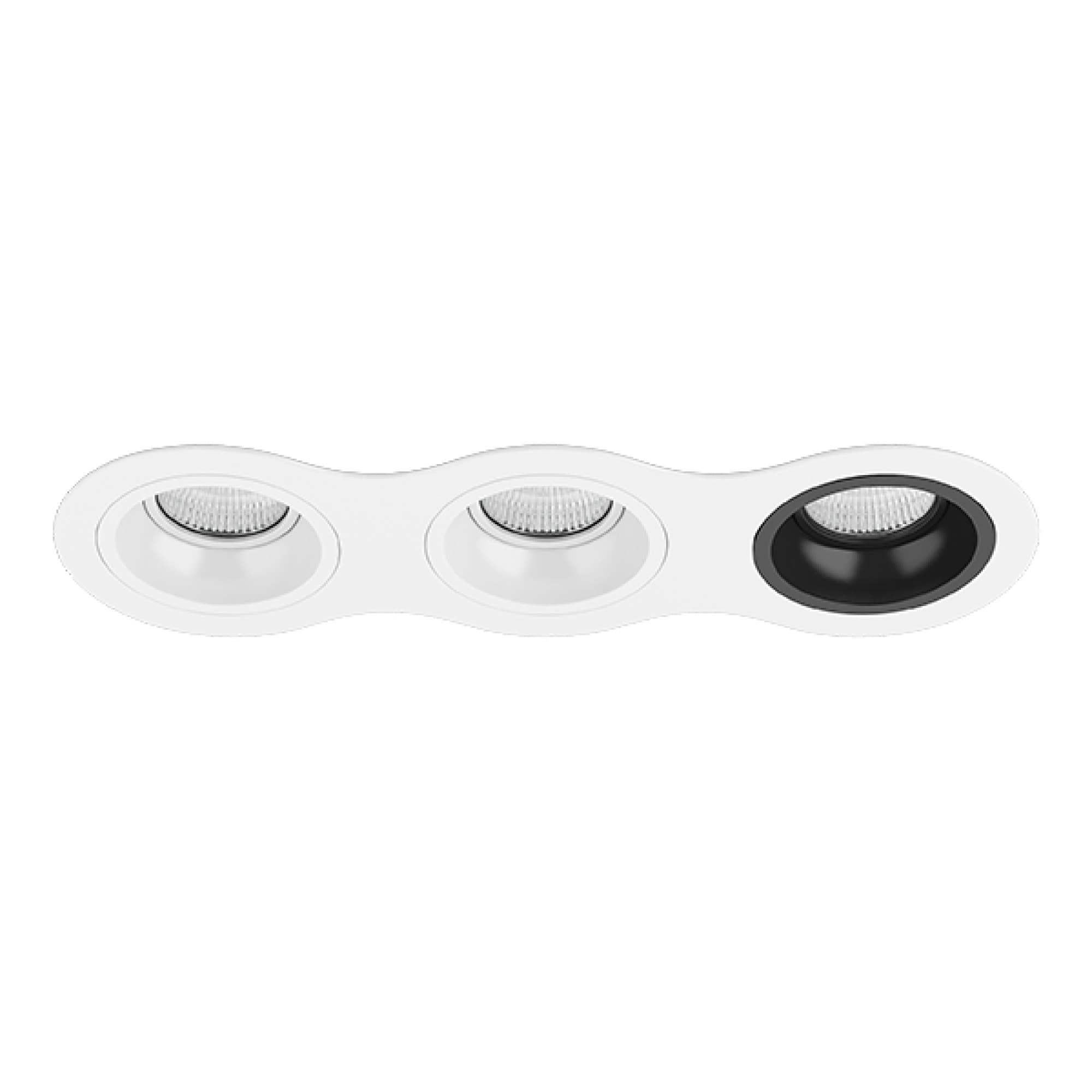 Lightstar Комплект из светильников и рамки DOMINO Domino Lightstar D636060607
