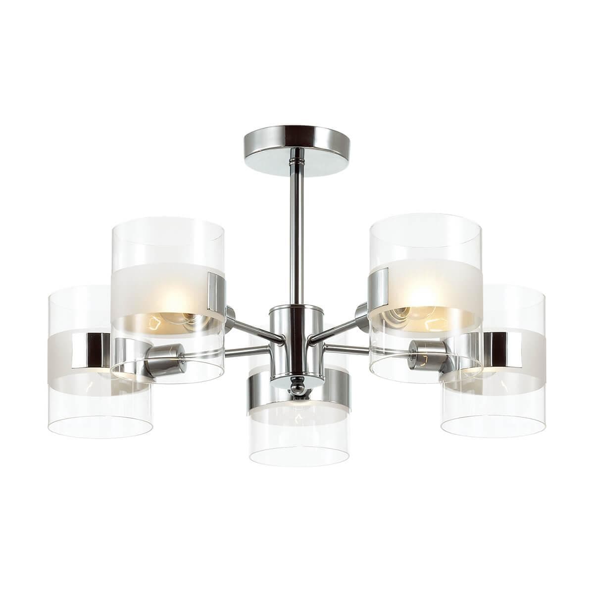 Lumion 3706/5C LN18 098 хром Люстра потолочная E14 5*40W 220V RUNA