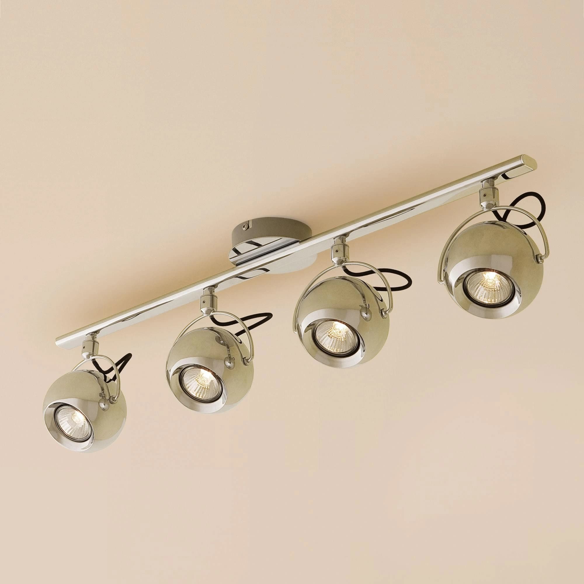 Citilux CL532541 Сфера Хром+Черн. Светильник Наст.-Потол