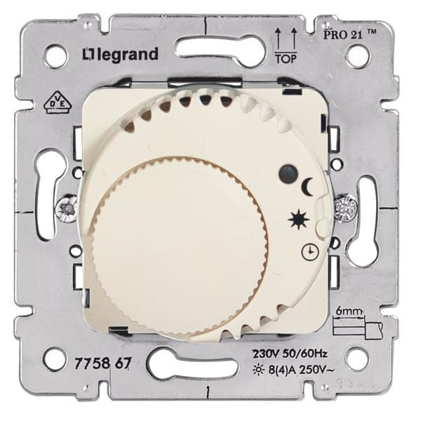 Legrand PRO 21 Белый Терморегулятор Комфорт 775867