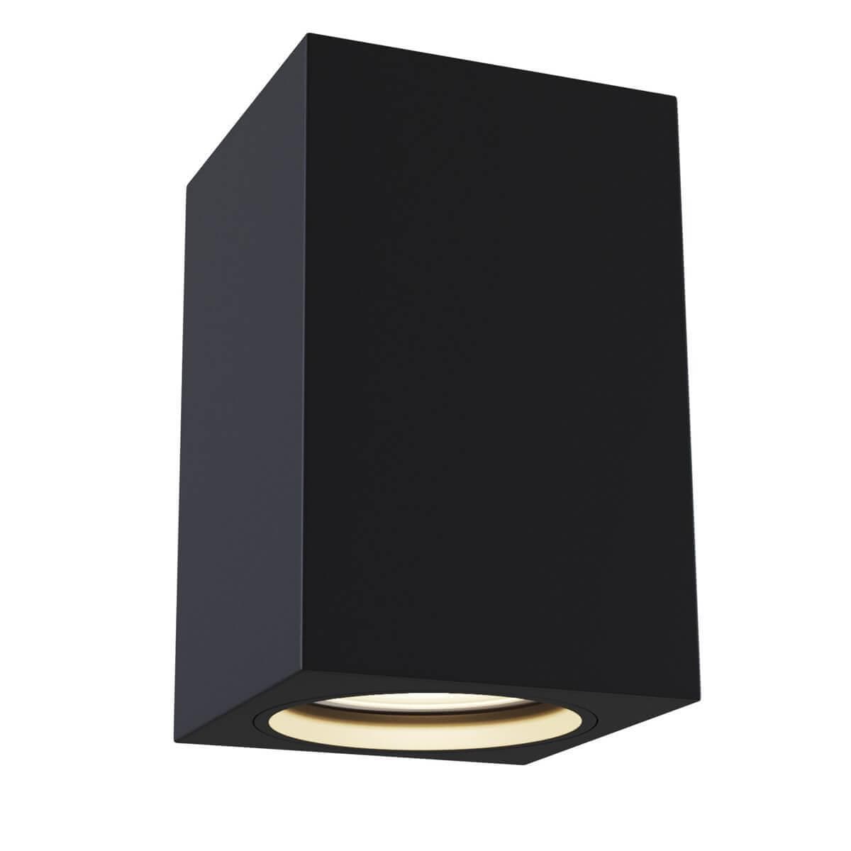 Maytoni Technical Alfa Черный Потолочный светильник GU10 50W C011CL-01B